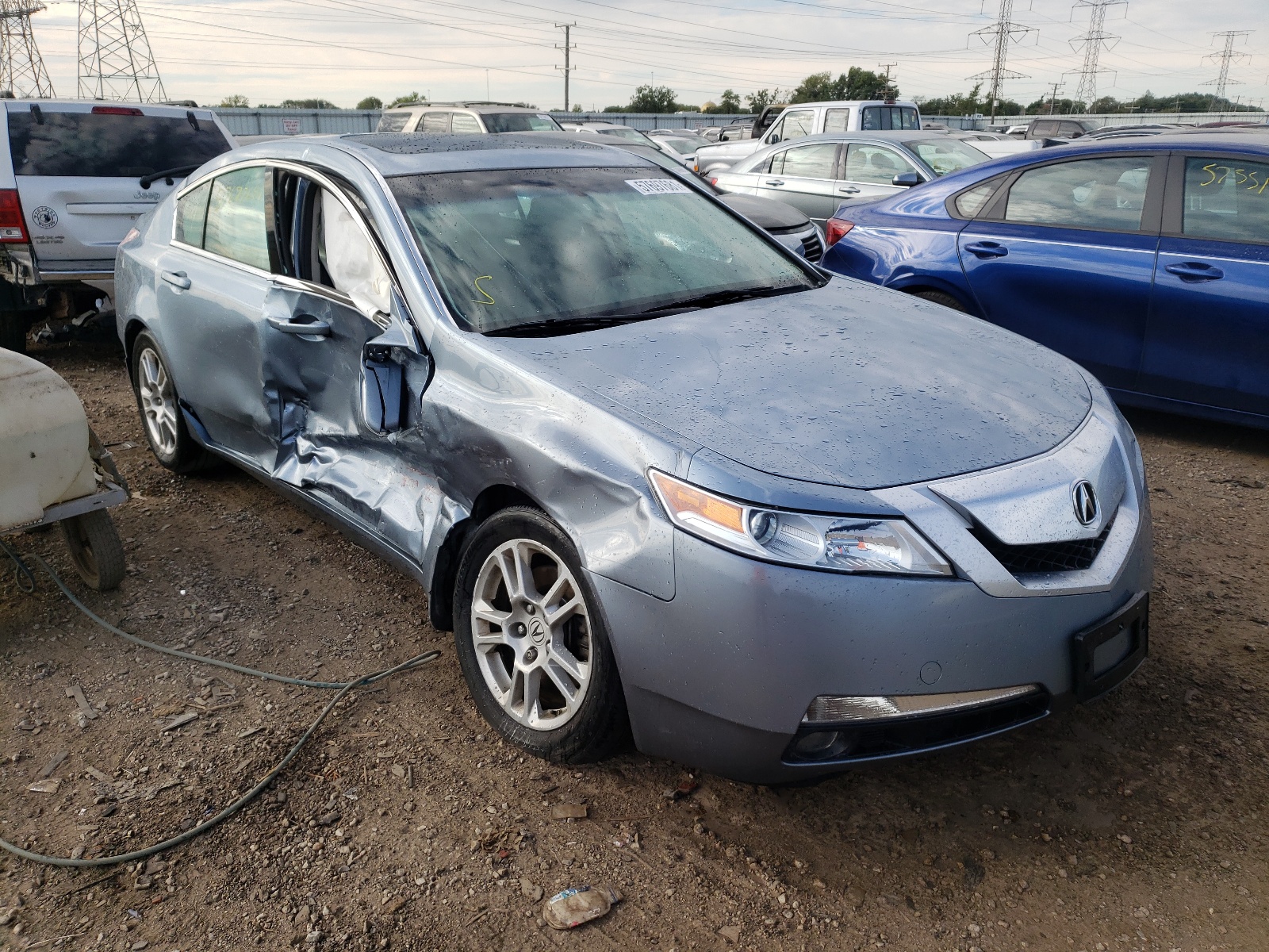 ACURA TL 2009 with VIN 19UUA86279A012418 - Photo from auction