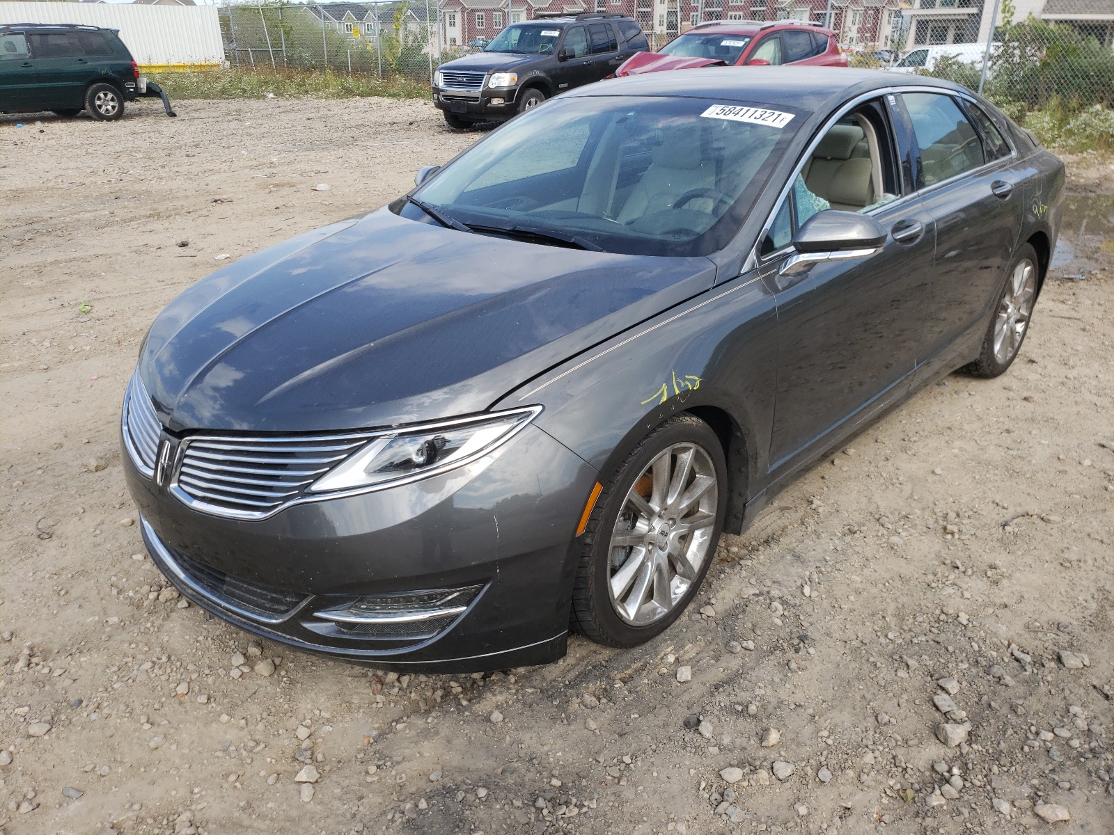 Photo 2 from auction – 2016 LINCOLN MKZ HYBRID with VIN 3LN6L2LU5GR628167