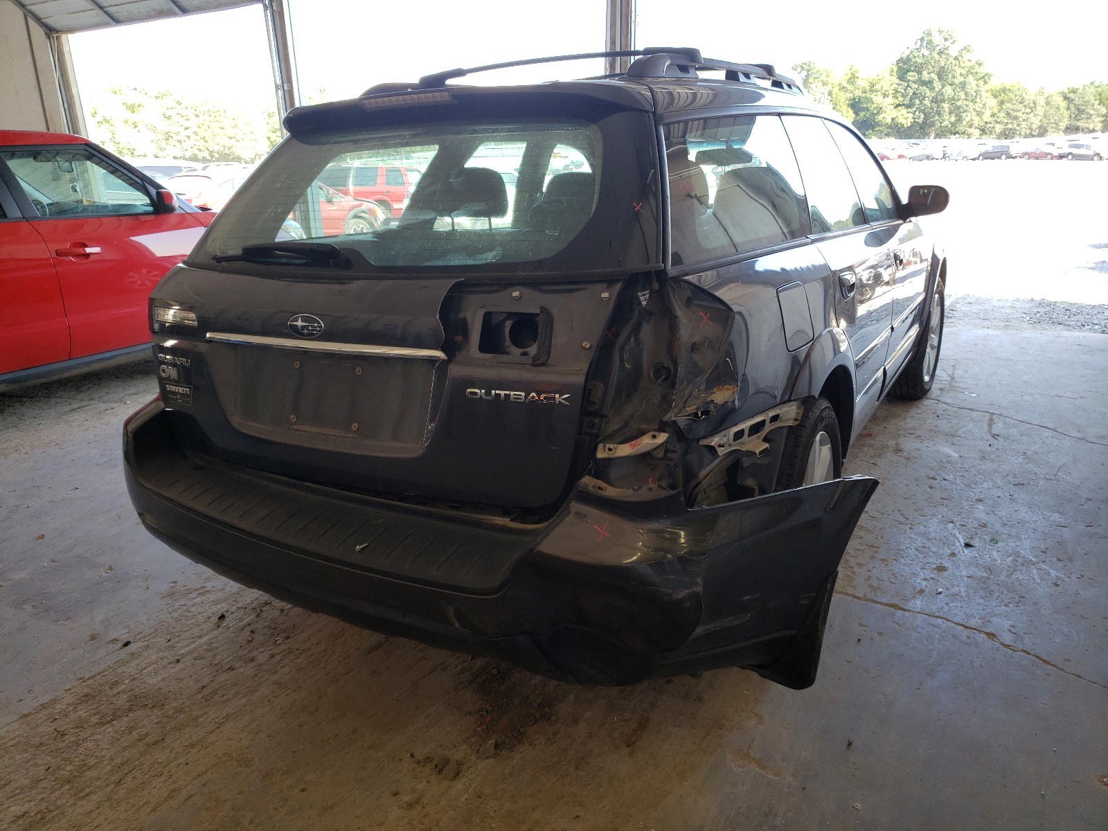 Photo 4 from auction – 2007 SUBARU OUTBACK OU with VIN 4S4BP62C477309045