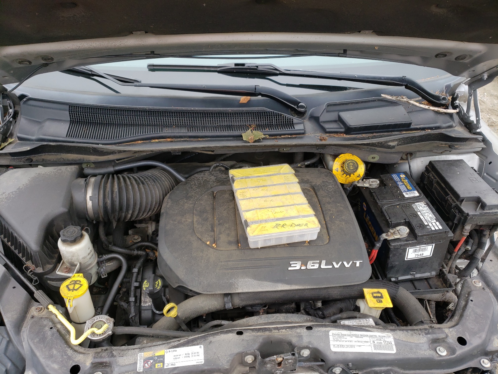 Photo 7 from auction – 2015 CHRYSLER TOWN & COU with VIN 2C4RC1BG1FR588357