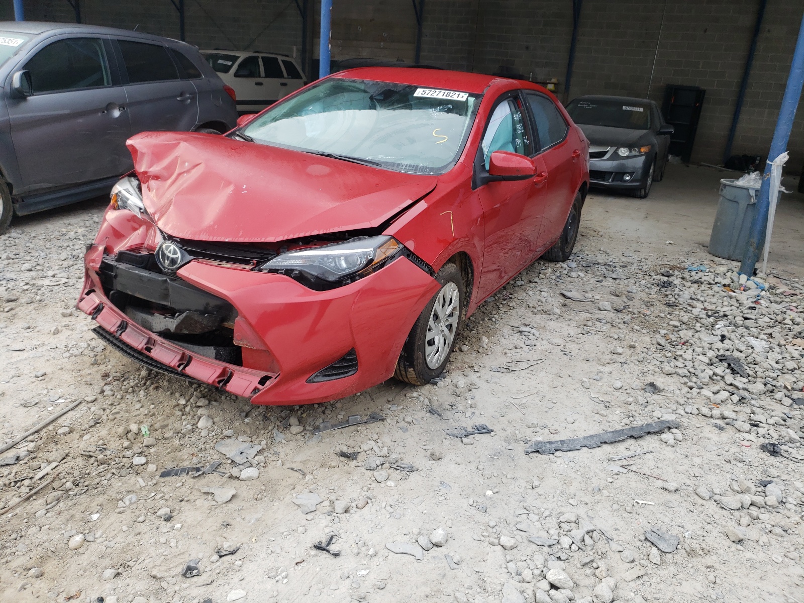 Photo 2 from auction – 2018 TOYOTA COROLLA L with VIN 2T1BURHE1JC062581