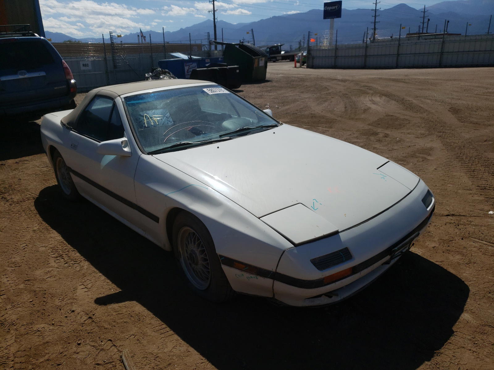 MAZDA RX7 1988 with VIN JM1FC3514J0103055 - Photo from auction