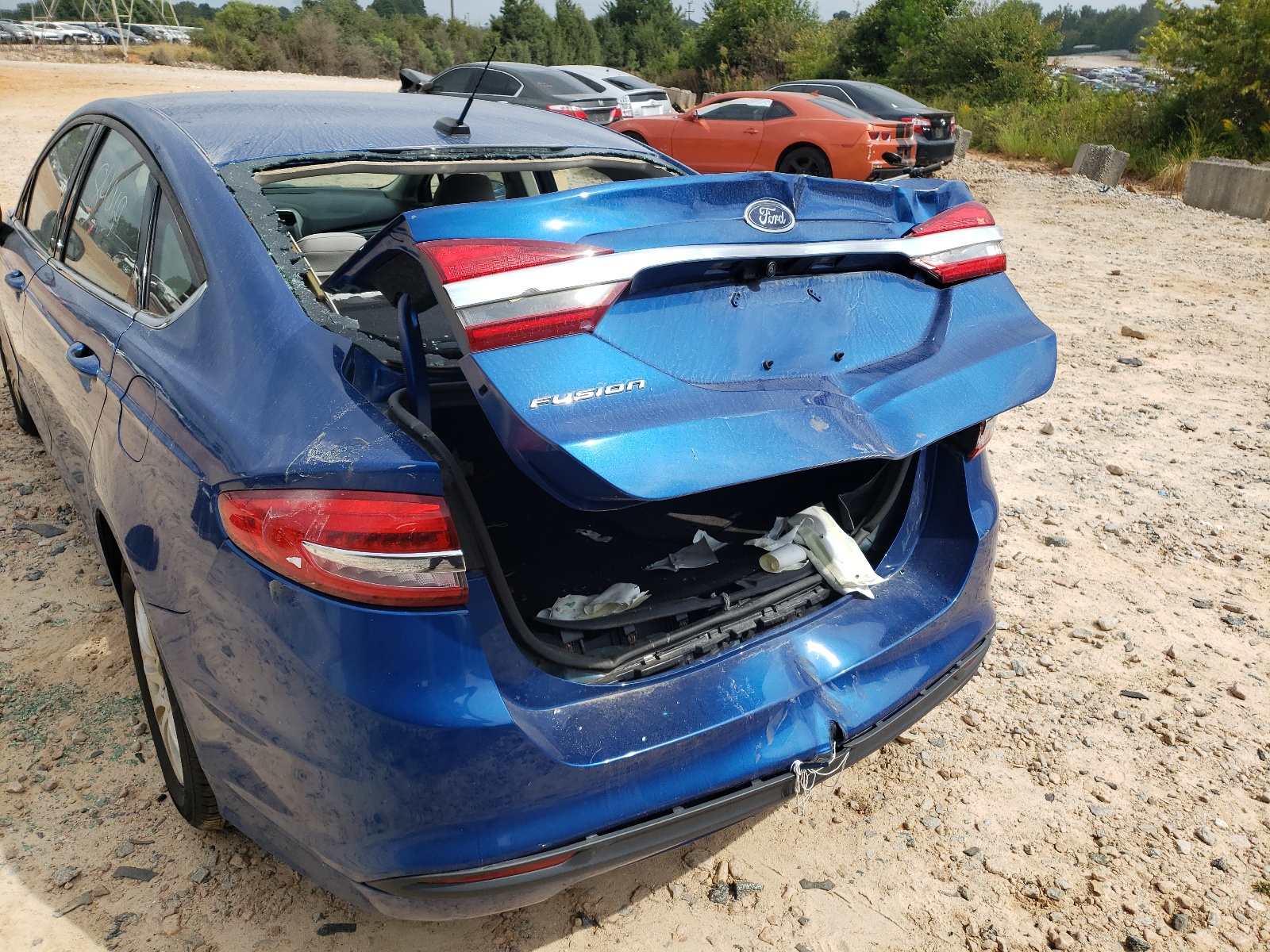 Photo 9 from auction – 2017 FORD FUSION S with VIN 3FA6P0G78HR240570