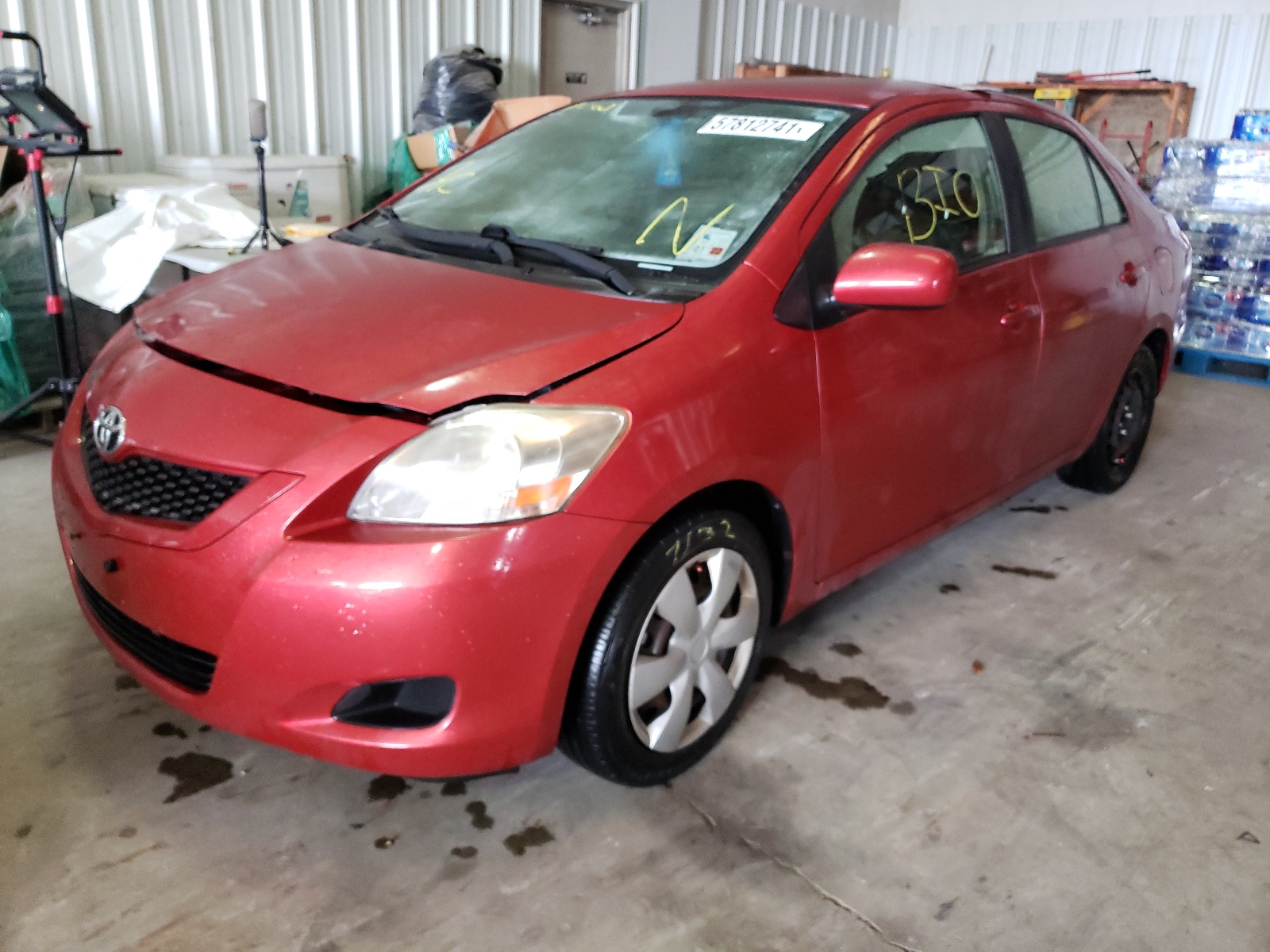Photo 2 from auction – 2012 TOYOTA YARIS with VIN JTDBT4K39CL037694