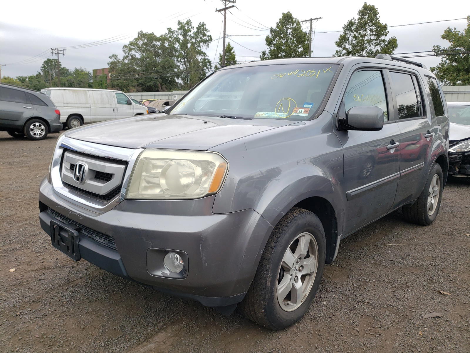 Photo 2 from auction – 2009 HONDA PILOT EXL with VIN 5FNYF48699B023874