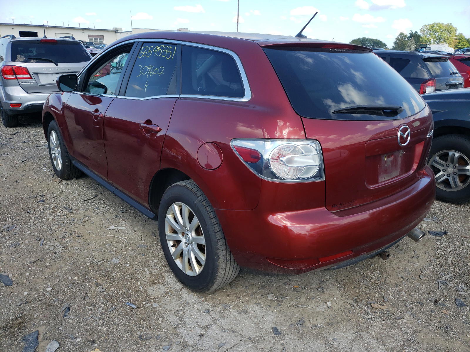 Photo 3 from auction – 2010 MAZDA CX-7 with VIN JM3ER2W5XA0309607