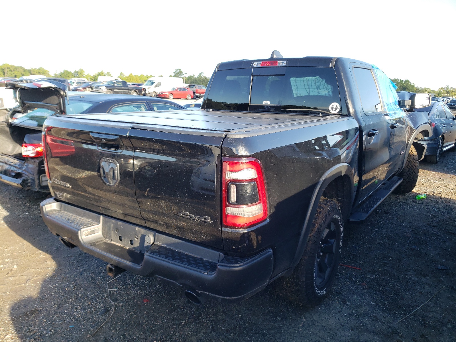 Photo 4 from auction – 2019 RAM 1500 REBEL with VIN 1C6SRFLT8KN903131