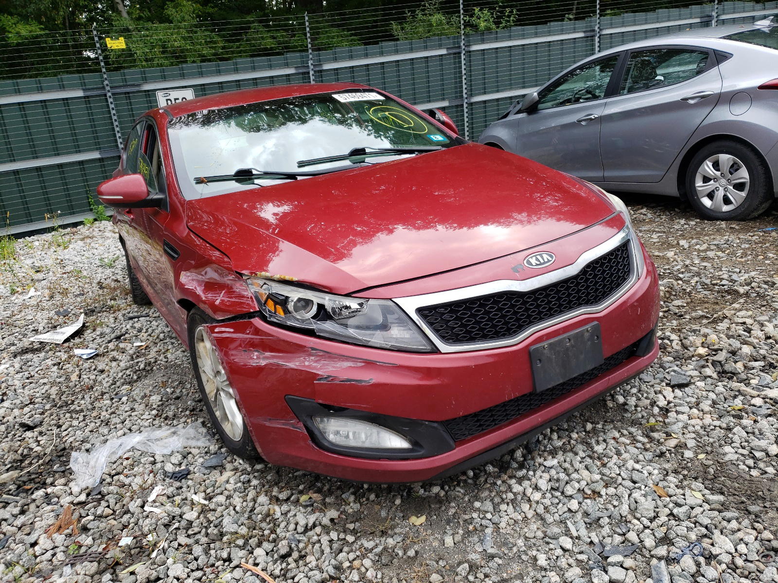 Photo 9 from auction – 2012 KIA OPTIMA EX with VIN 5XXGN4A74CG050003