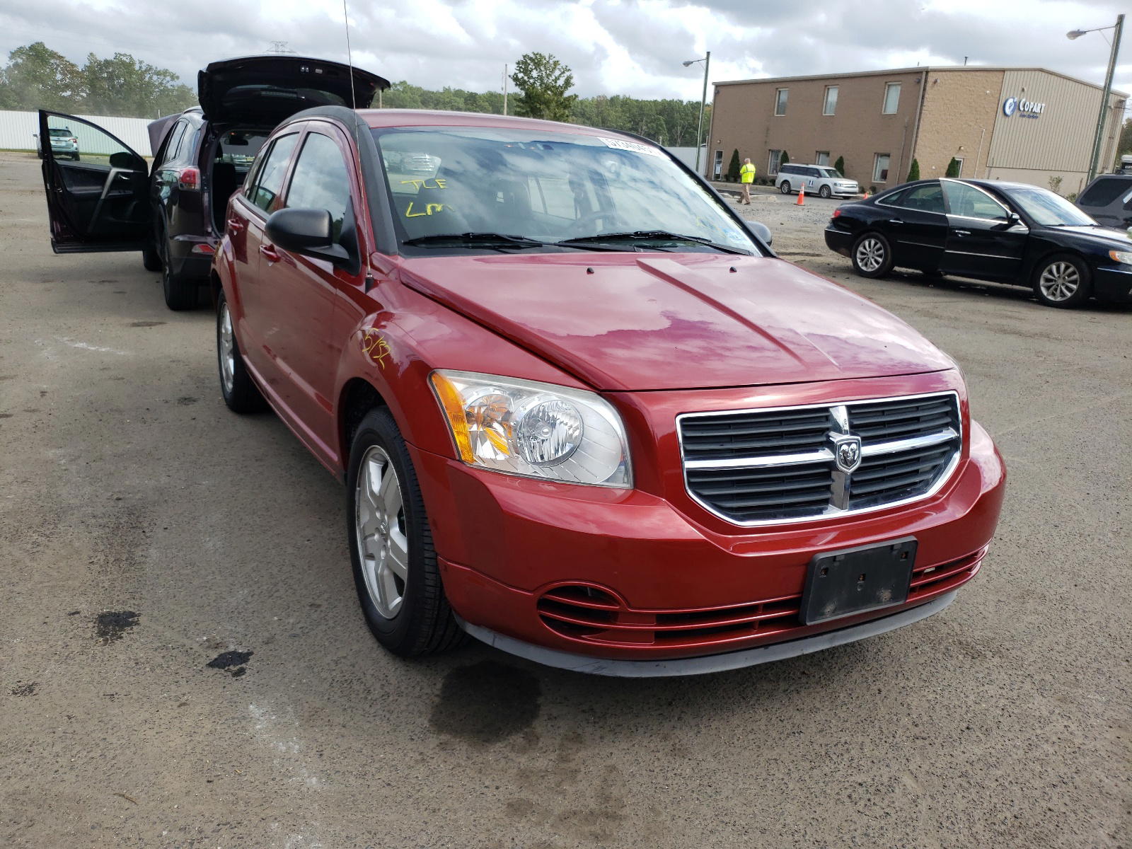 DODGE CALIBER SX 2009 with VIN 1B3HB48A49D200405 - Photo from auction