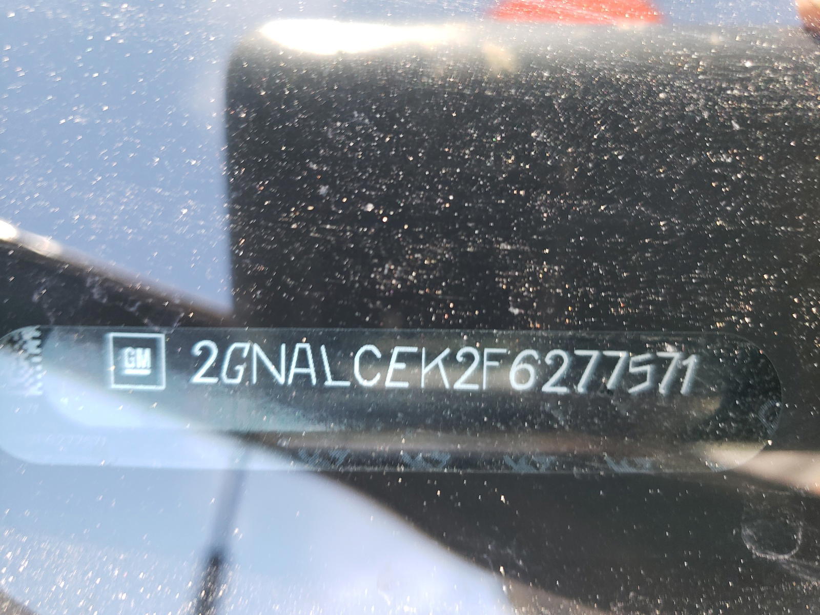 Photo 10 from auction – 2015 CHEVROLET EQUINOX LT with VIN 2GNALCEK2F6277571
