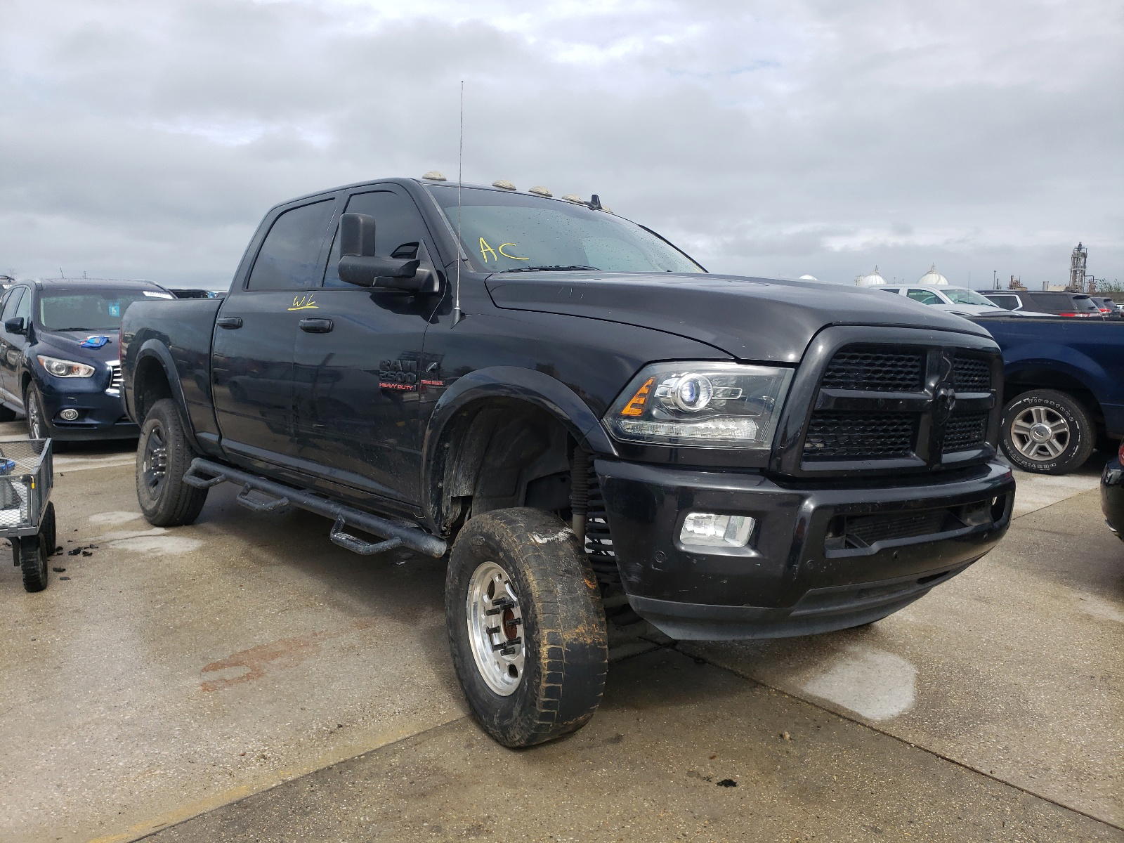 RAM 2500 LARAM 2016 with VIN 3C6UR5FL2GG108879 - Photo from auction