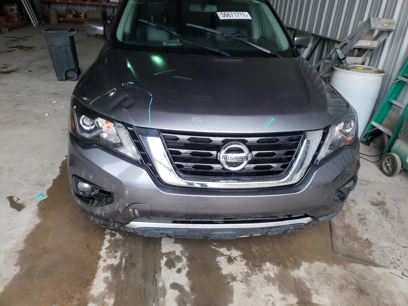 Photo 9 from auction – 2017 NISSAN PATHFINDER with VIN 5N1DR2MN9HC657930