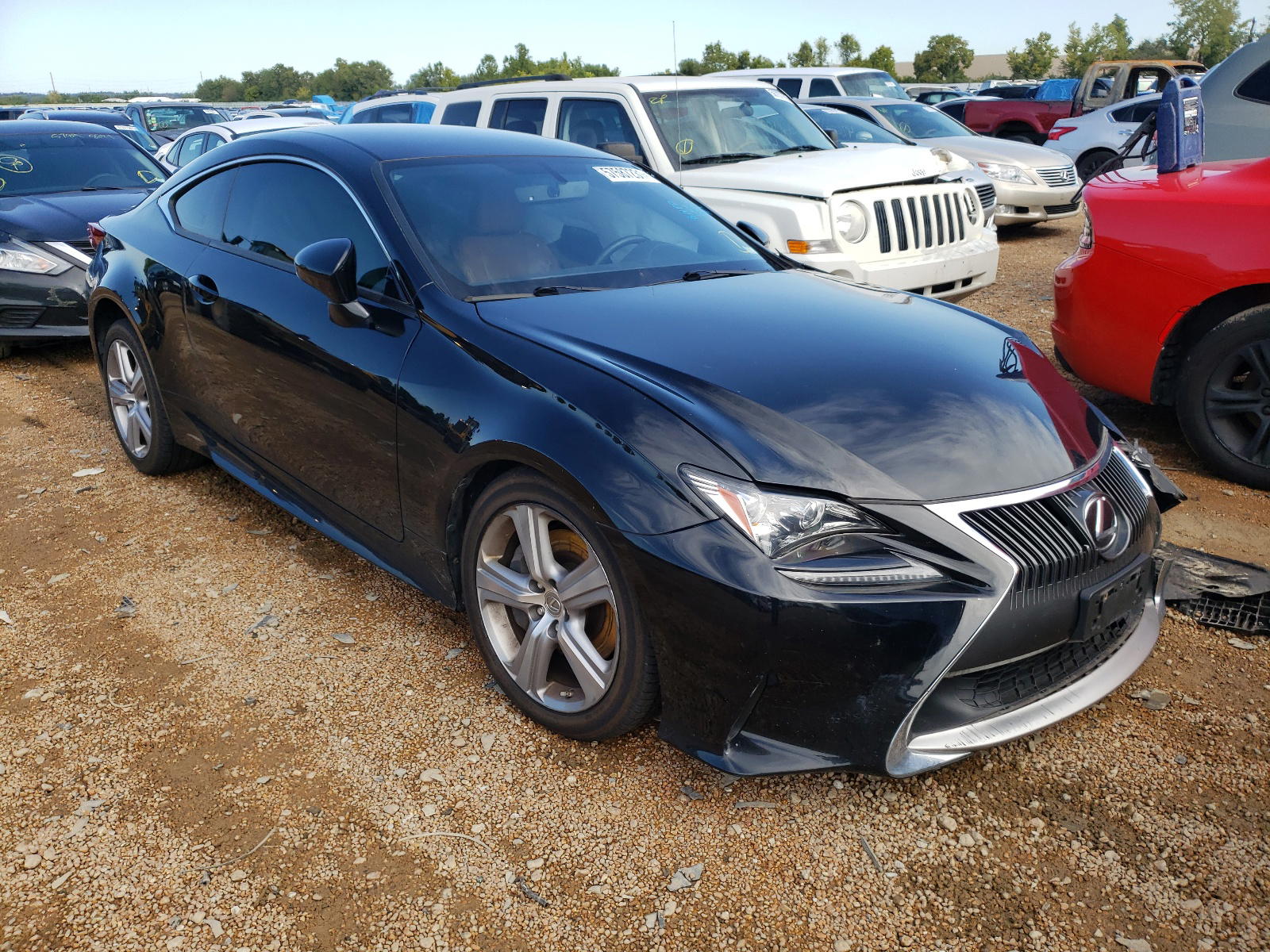 LEXUS RC 350 2015 with VIN JTHSE5BC9F5000460 - Photo from auction