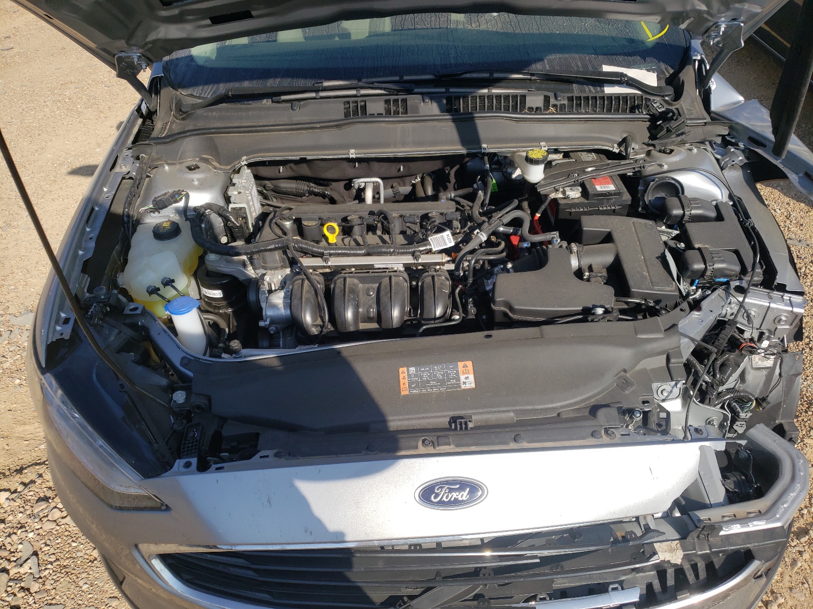 Photo 7 from auction – 2020 FORD FUSION S with VIN 3FA6P0G71LR221285