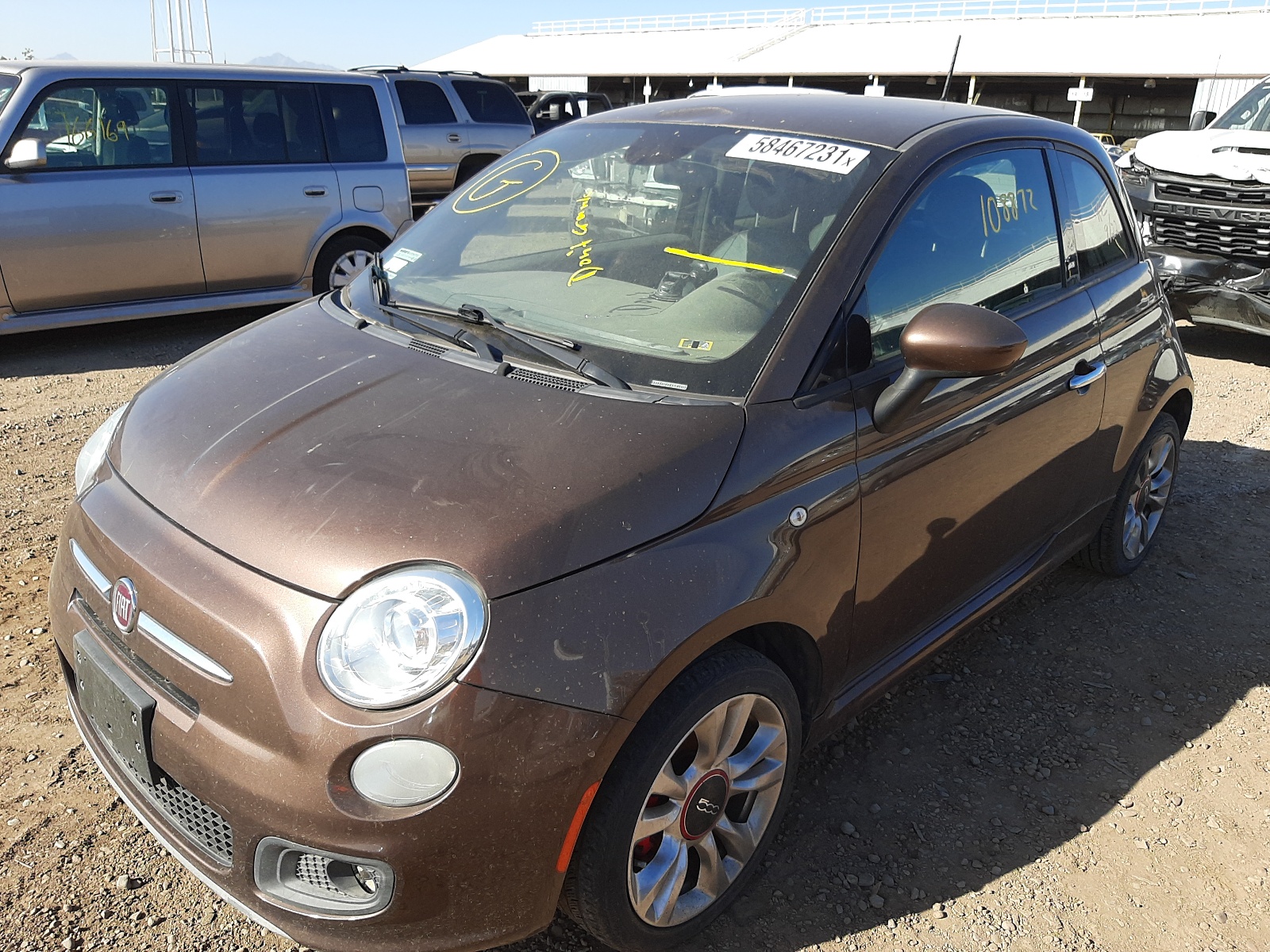 Photo 2 from auction – 2015 FIAT 500 SPORT with VIN 3C3CFFBR3FT676890