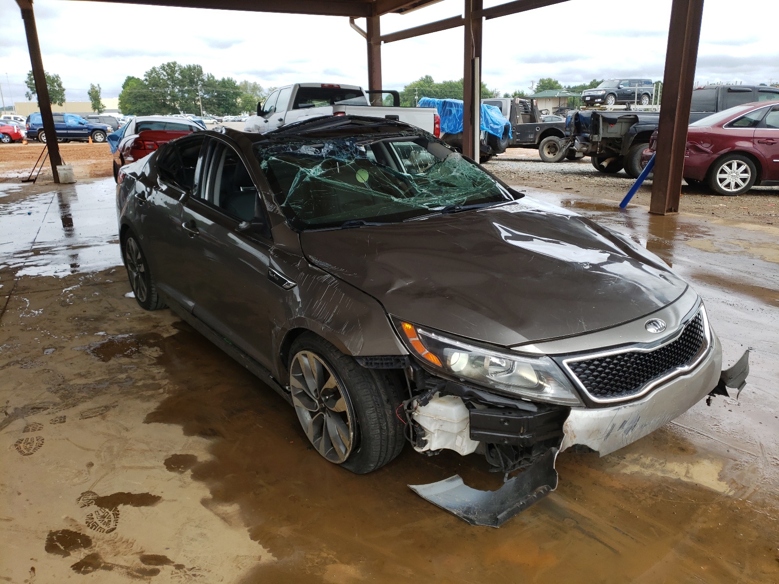 Zdjęcie 1 z aukcji – 2014 KIA OPTIMA SX z VIN 5XXGR4A66EG266725