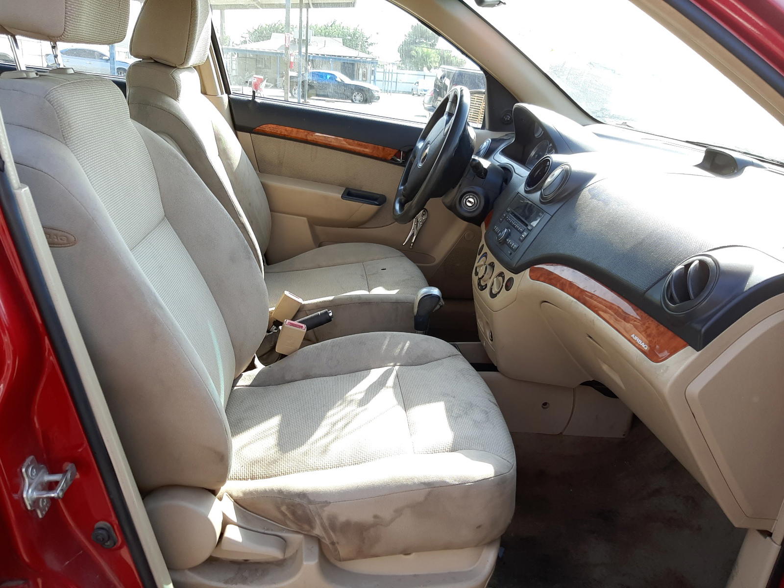 Photo 5 from auction – 2009 CHEVROLET AVEO LS with VIN KL1TD56E39B629388