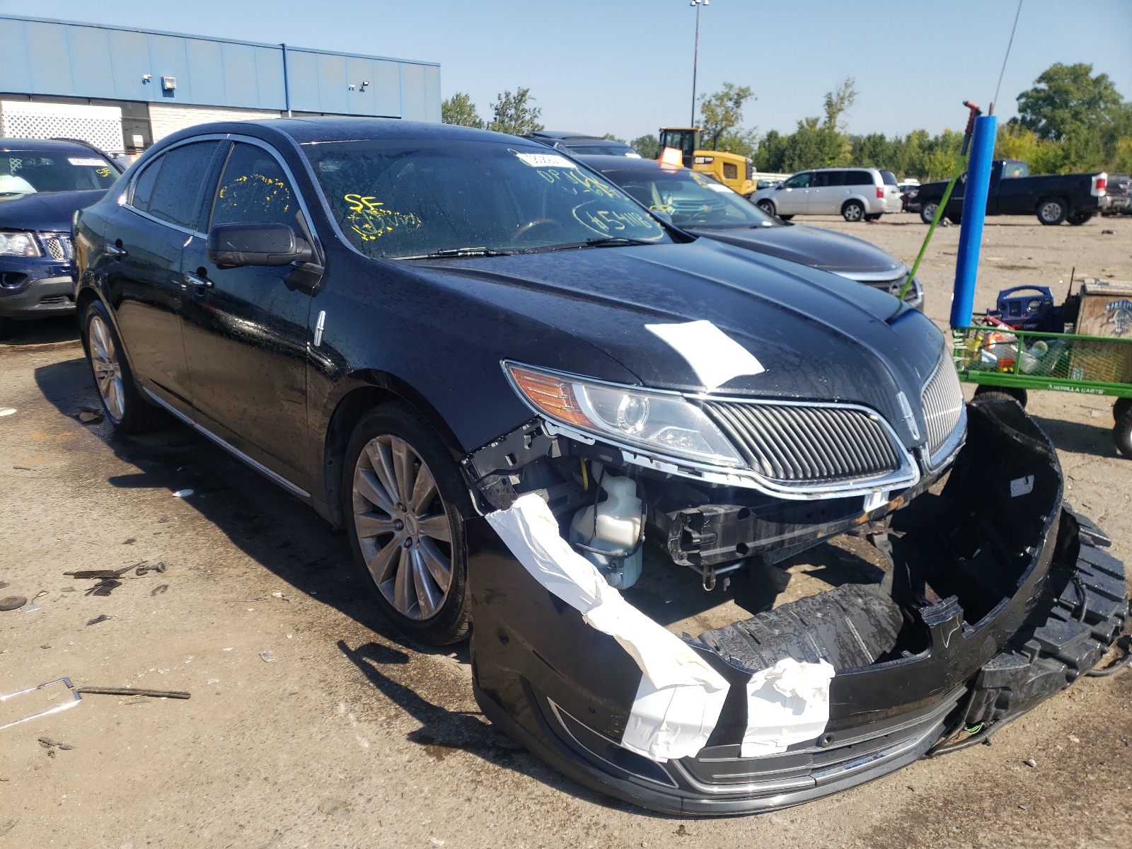 LINCOLN MKS 2013 with VIN 1LNHL9FT0DG616242 - Photo from auction