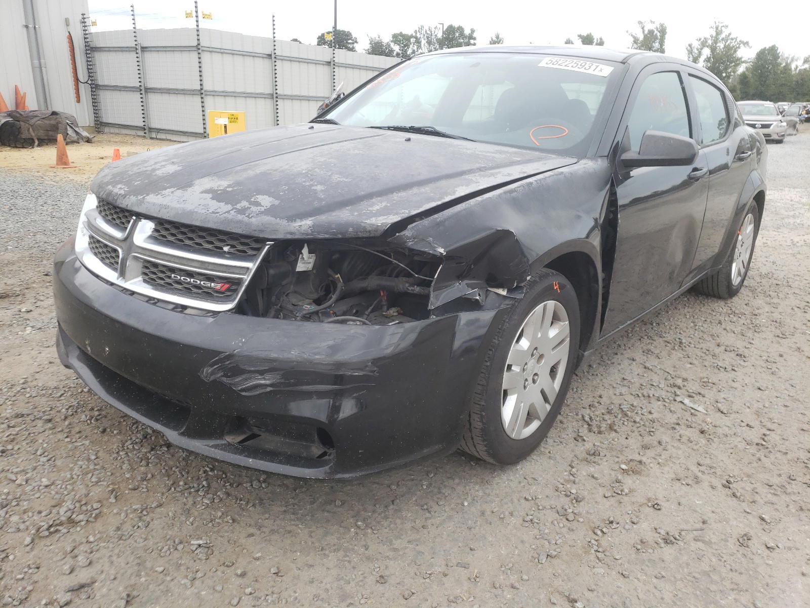 Photo 2 from auction – 2012 DODGE AVENGER SE with VIN 1C3CDZAB7CN243029