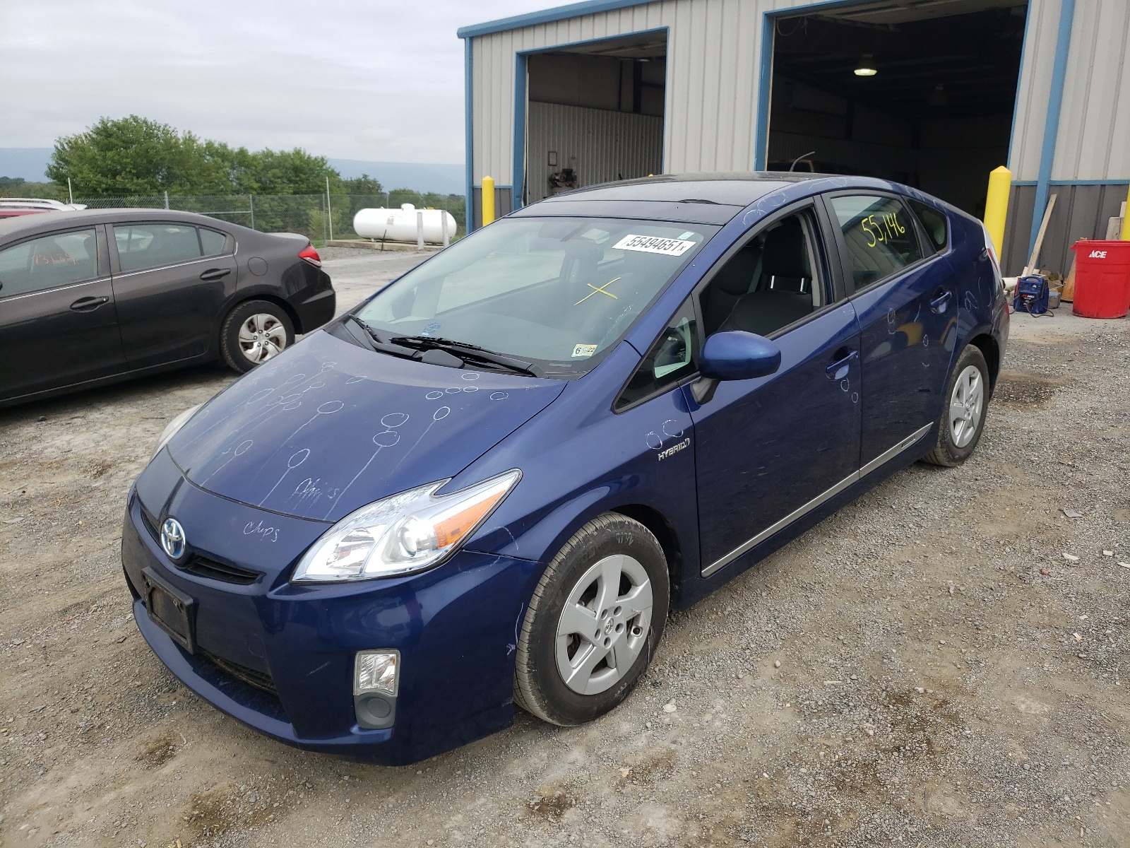 Photo 2 from auction – 2010 TOYOTA PRIUS with VIN JTDKN3DUXA5207167