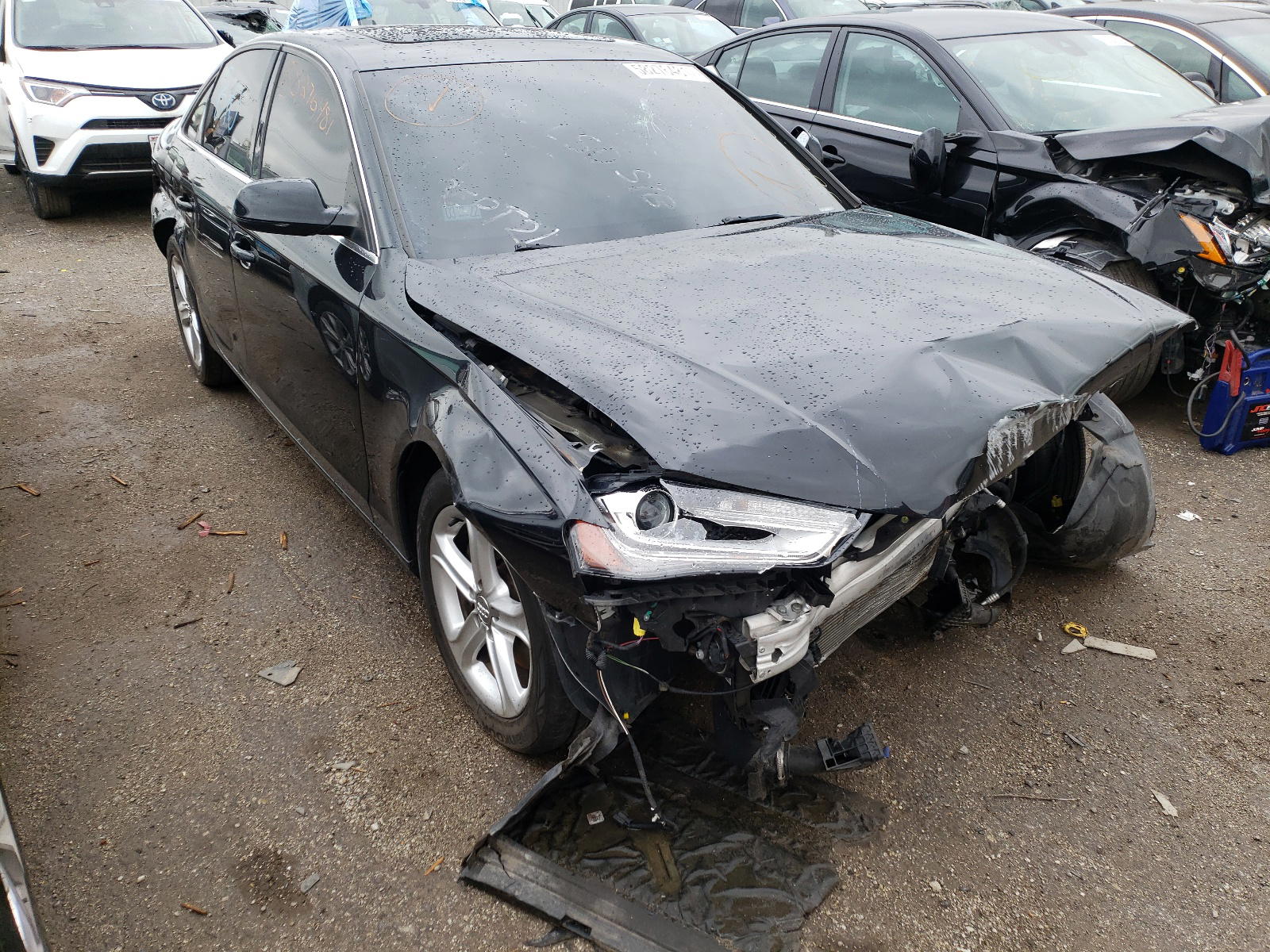 AUDI A4 PREMIUM 2013 with VIN WAUAFAFL5DN011267 - Photo from auction