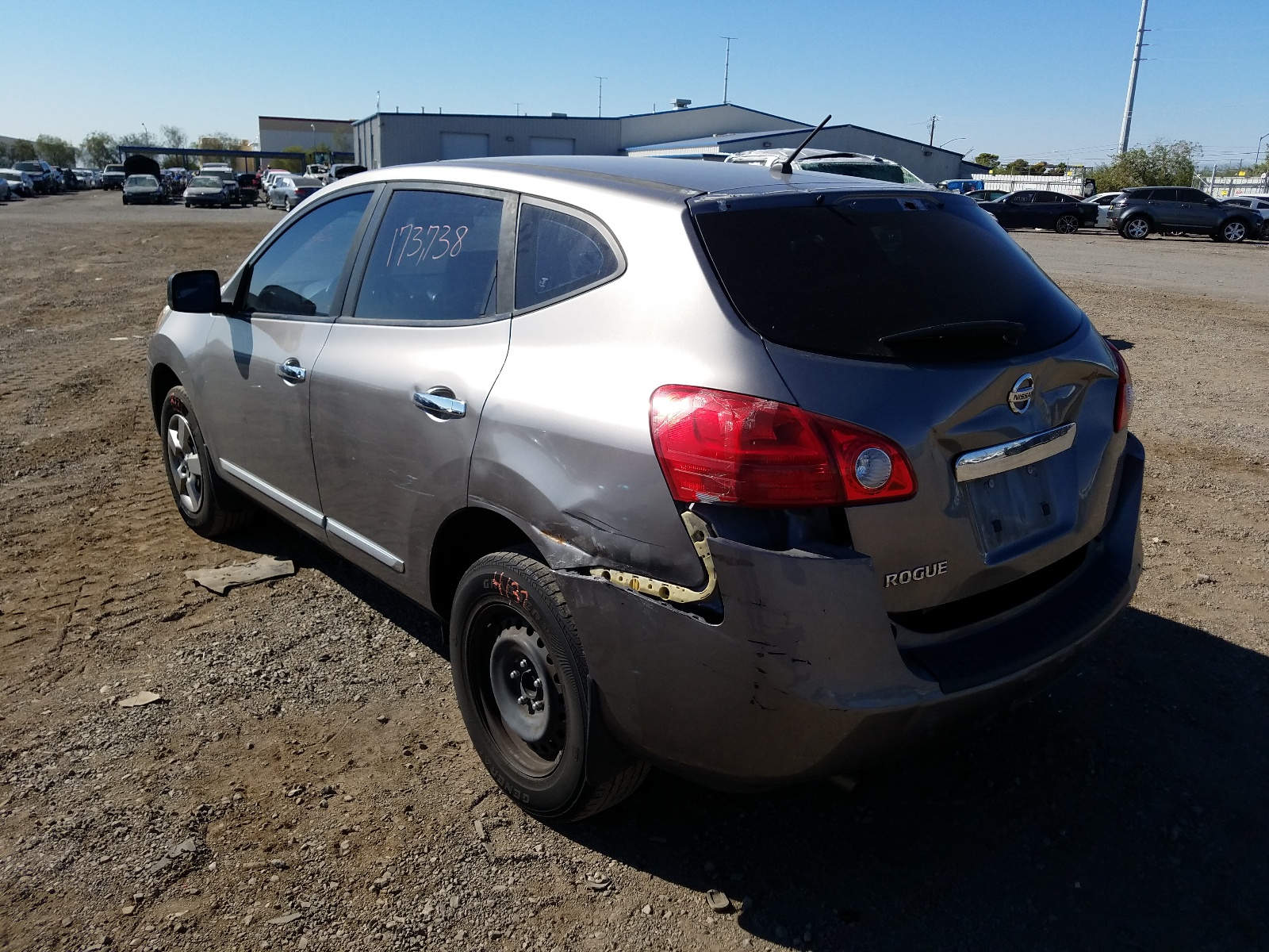 Photo 3 from auction – 2013 NISSAN ROGUE S with VIN JN8AS5MT0DW517628