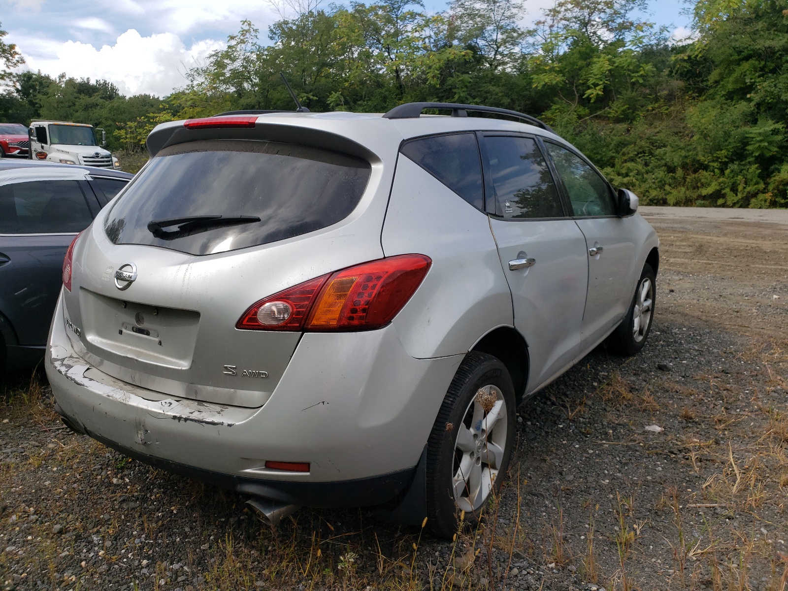 Photo 4 from auction – 2009 NISSAN MURANO S with VIN JN8AZ18W39W100259