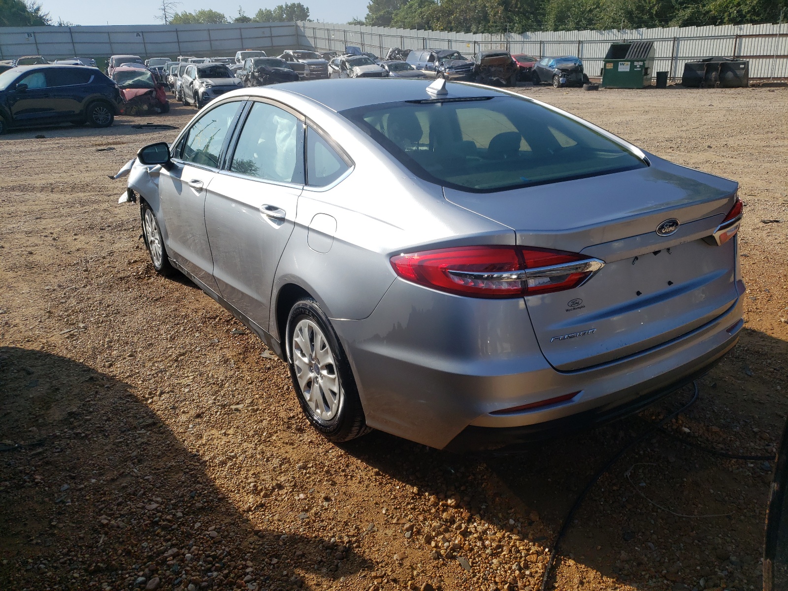 Photo 3 from auction – 2020 FORD FUSION S with VIN 3FA6P0G71LR221285