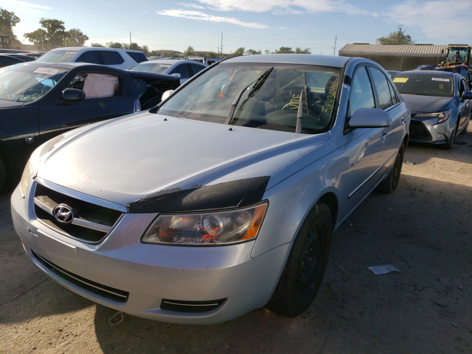 Photo 2 from auction – 2007 HYUNDAI SONATA GLS with VIN 5NPET46C97H187905