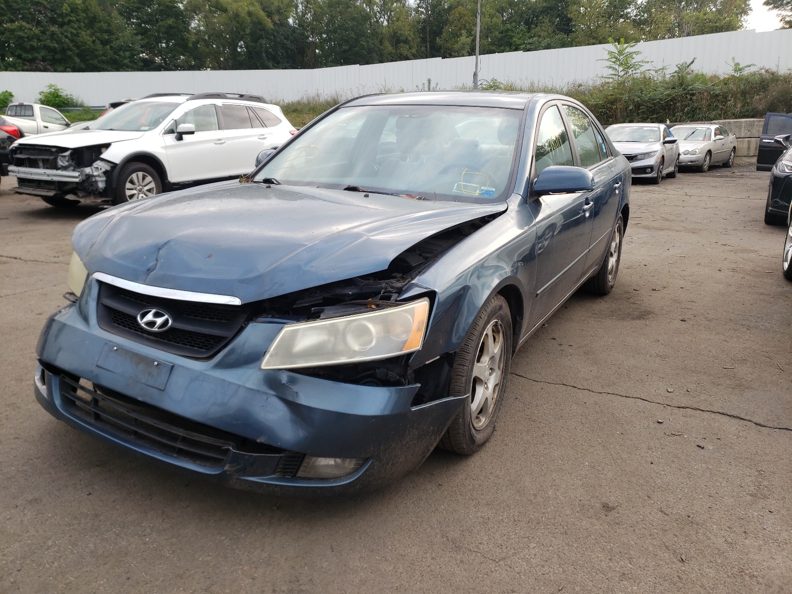 Photo 2 from auction – 2006 HYUNDAI SONATA GLS with VIN 5NPEU46F06H087200