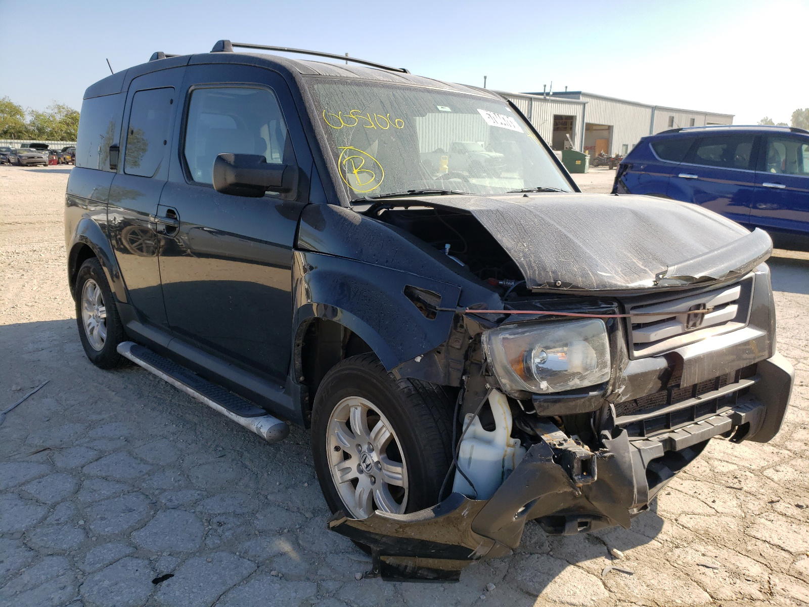 HONDA ELEMENT EX 2007 with VIN 5J6YH28717L005106 - Photo from auction