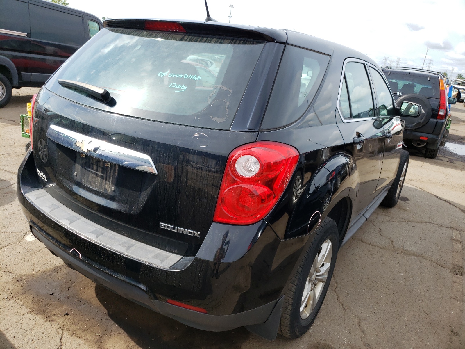 Photo 4 from auction – 2013 CHEVROLET EQUINOX LS with VIN 2GNALBEK1D6394226