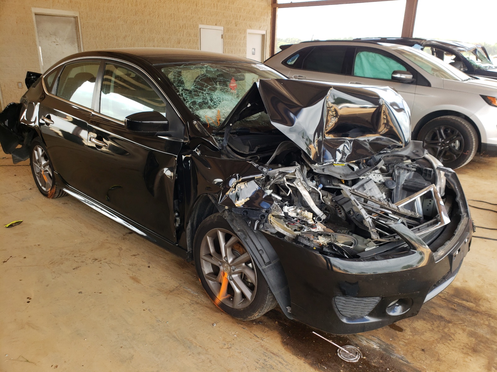 NISSAN SENTRA S 2013 with VIN 3N1AB7AP1DL684491 - Photo from auction