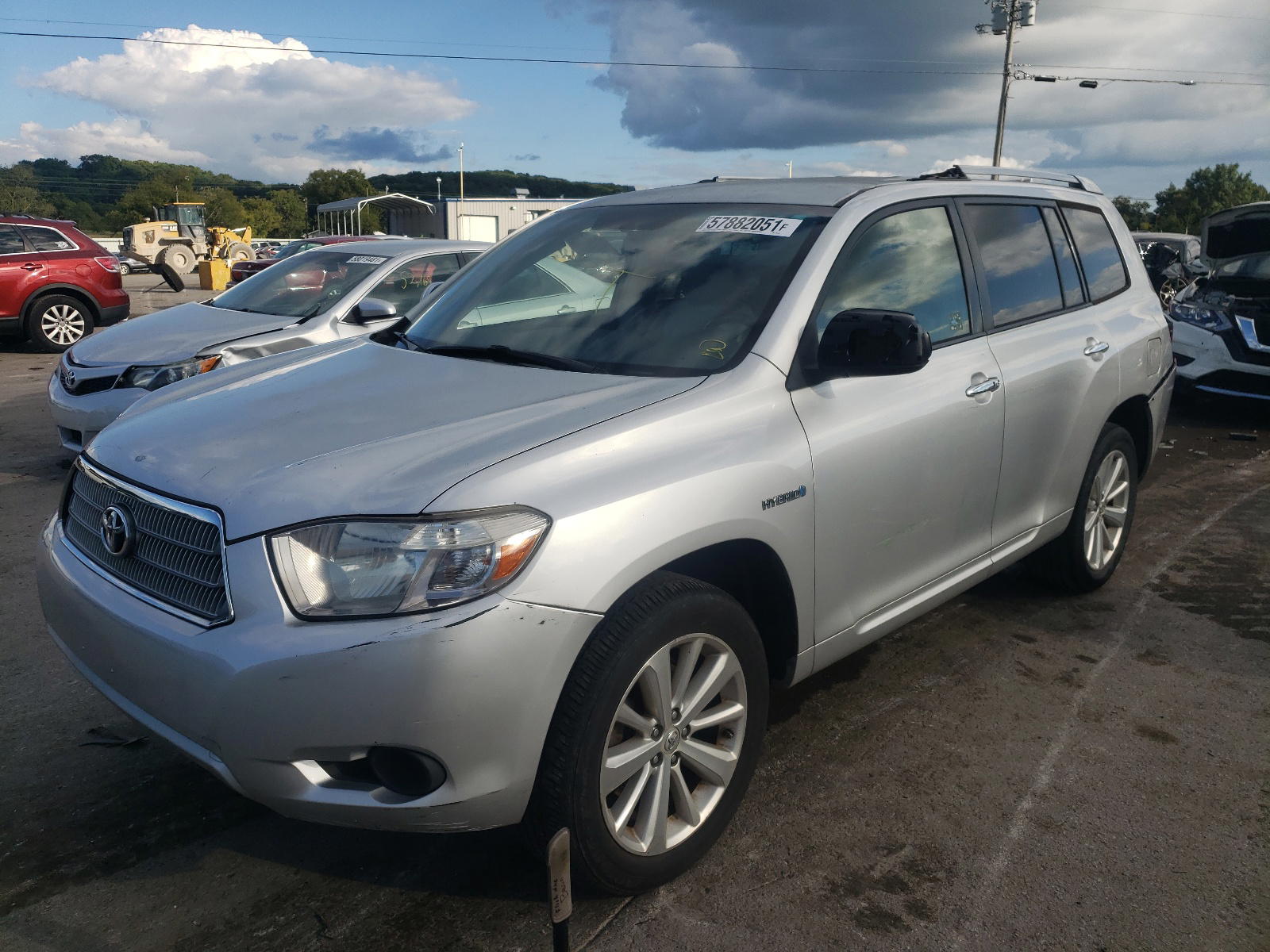 Photo 2 from auction – 2008 TOYOTA HIGHLANDER with VIN JTEEW41A582003409