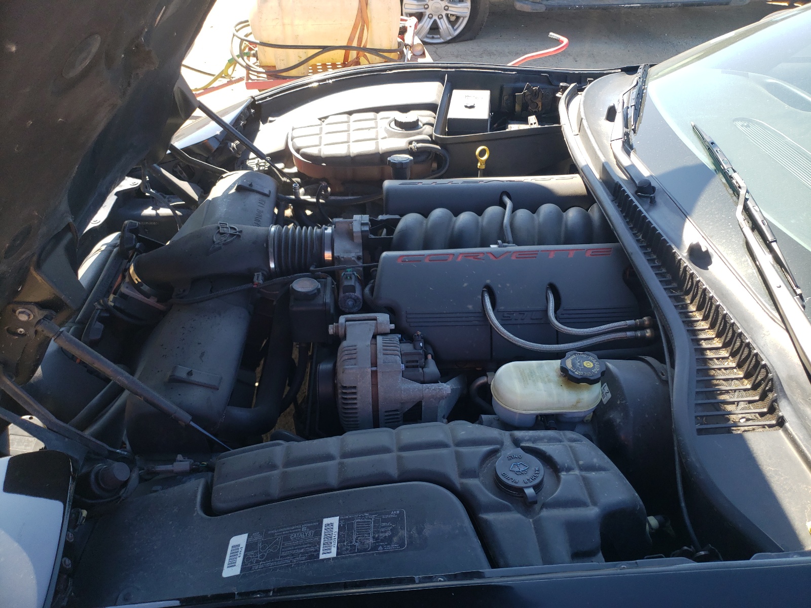 Photo 7 from auction – 1997 CHEVROLET CORVETTE with VIN 1G1YY22G2V5103621