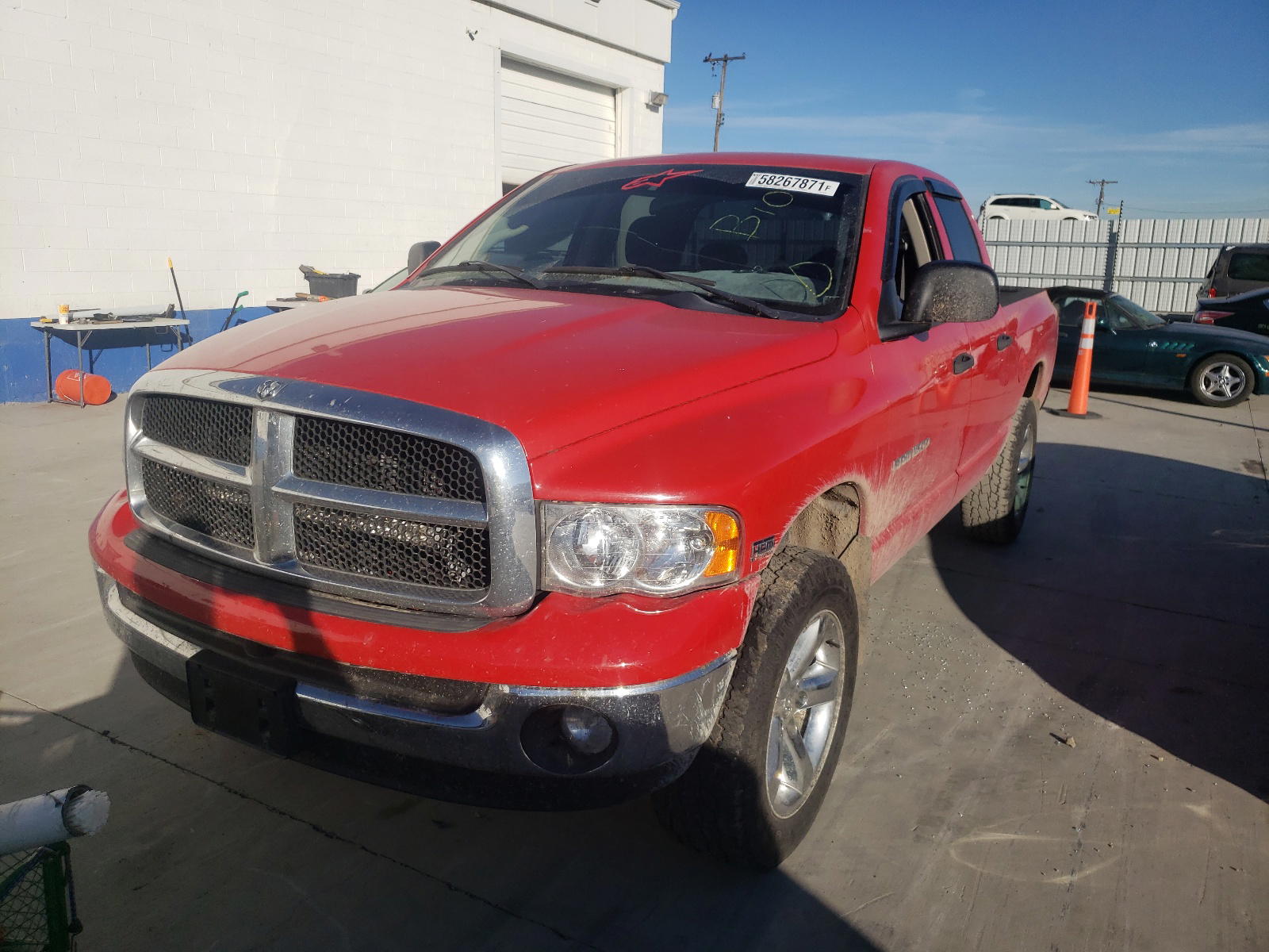 Photo 2 from auction – 2005 DODGE RAM 1500 S with VIN 1D7HU18D65S303435