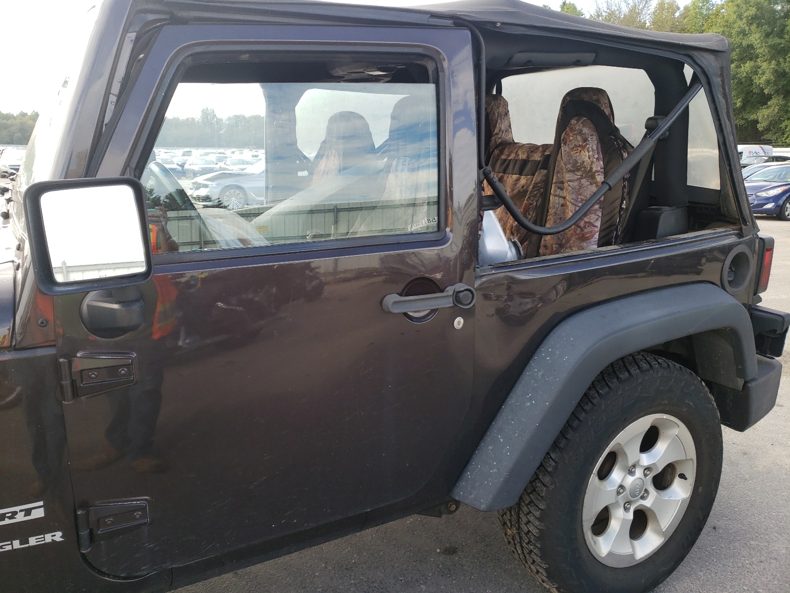 Photo 10 from auction – 2013 JEEP WRANGLER S with VIN 1C4AJWAG5DL684225