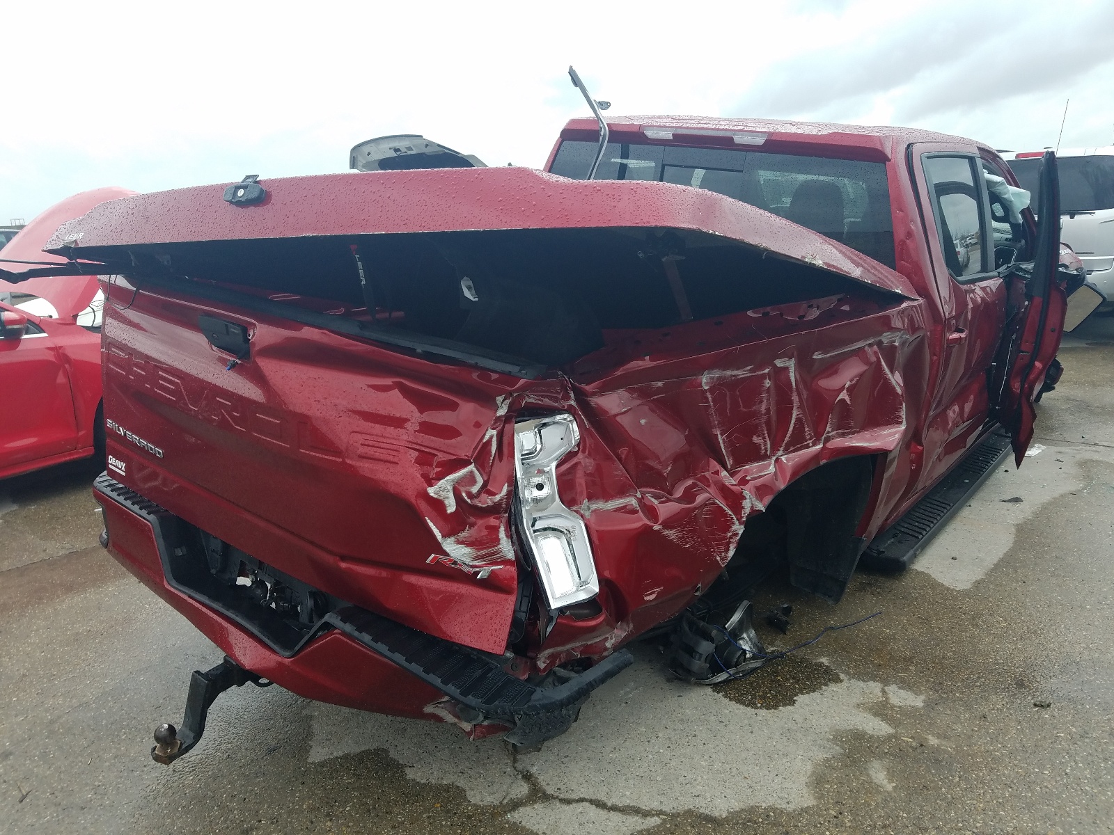 Photo 4 from auction – 2021 CHEVROLET SILVERADO with VIN 3GCPWDEDXMG371961