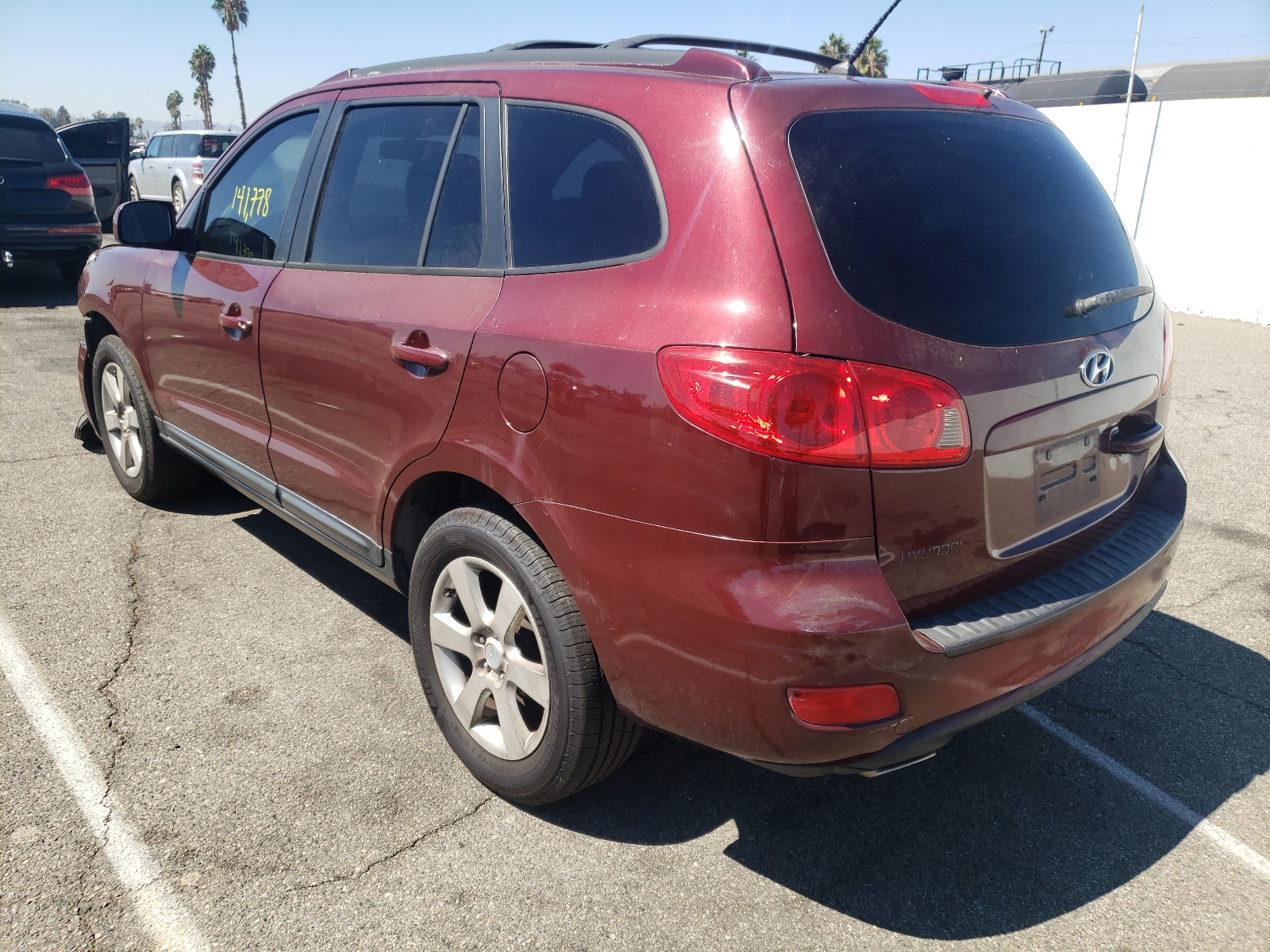Photo 3 from auction – 2007 HYUNDAI SANTA FE S with VIN 5NMSH13E27H006472