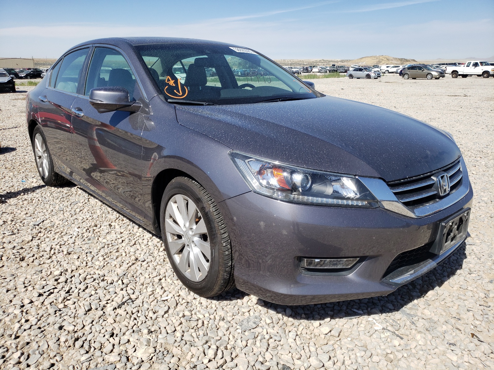 HONDA ACCORD EXL 2013 with VIN 1HGCR2F89DA270289 - Photo from auction