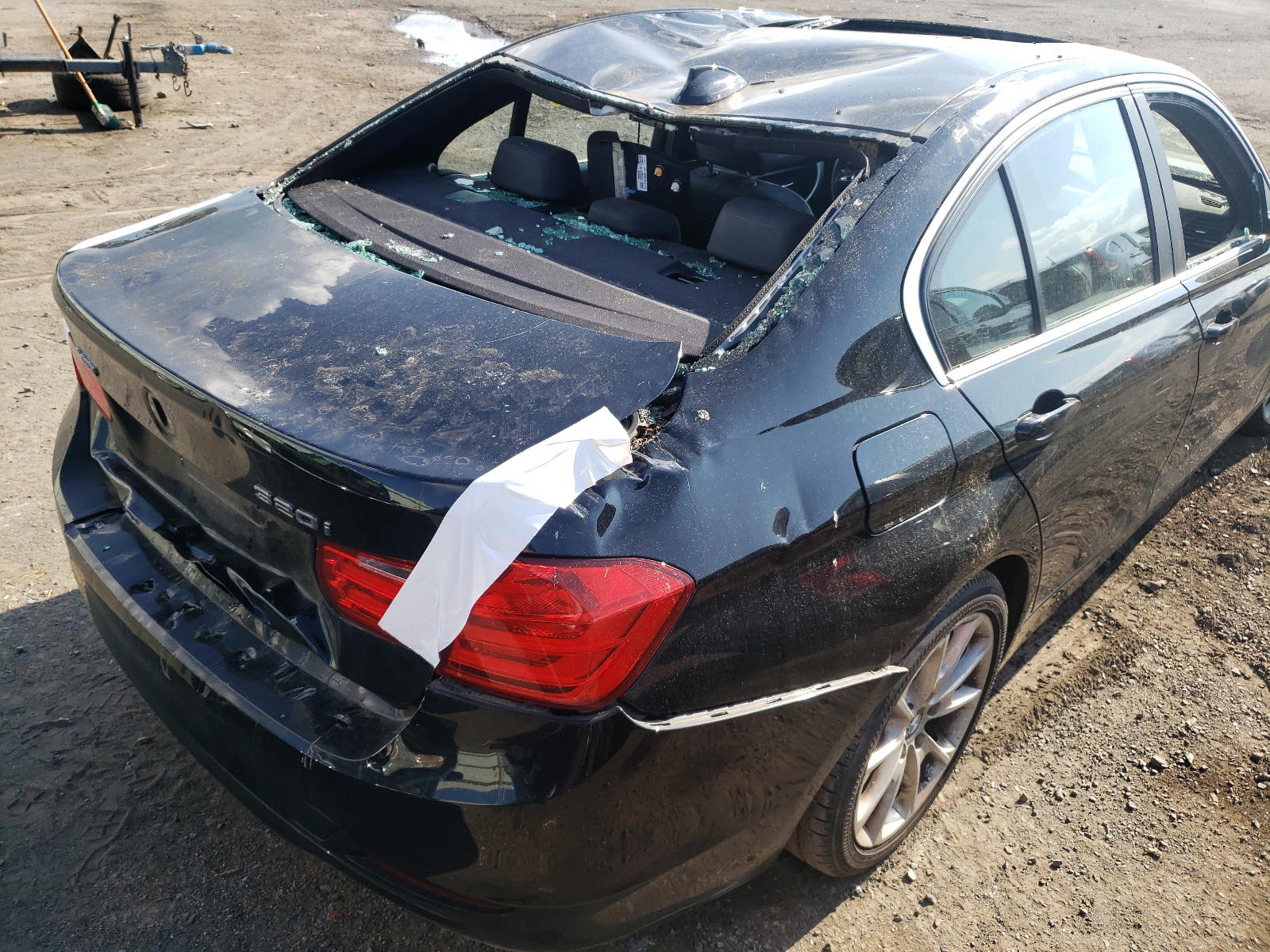 Photo 9 from auction – 2015 BMW 320 I XDRI with VIN WBA3C3C50FP665152