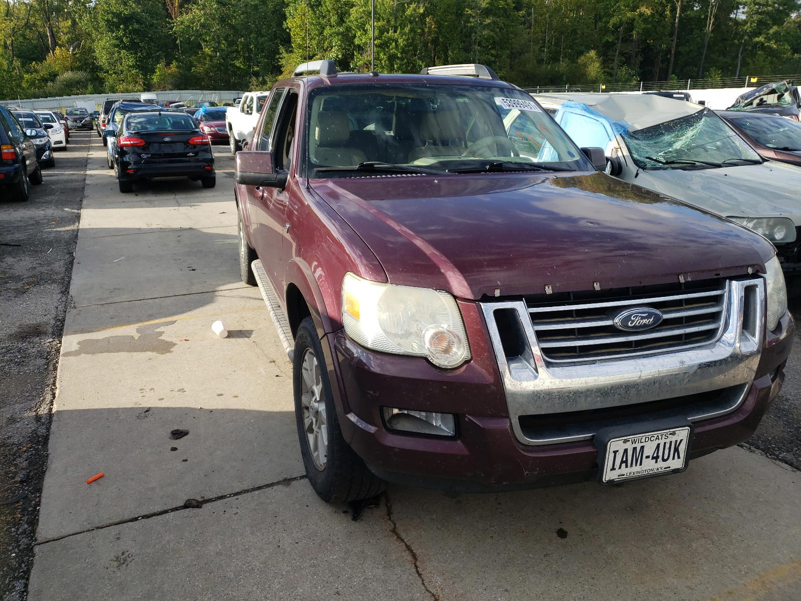 Photo 9 from auction – 2007 FORD EXPLORER S with VIN 1FMEU53887UA00853