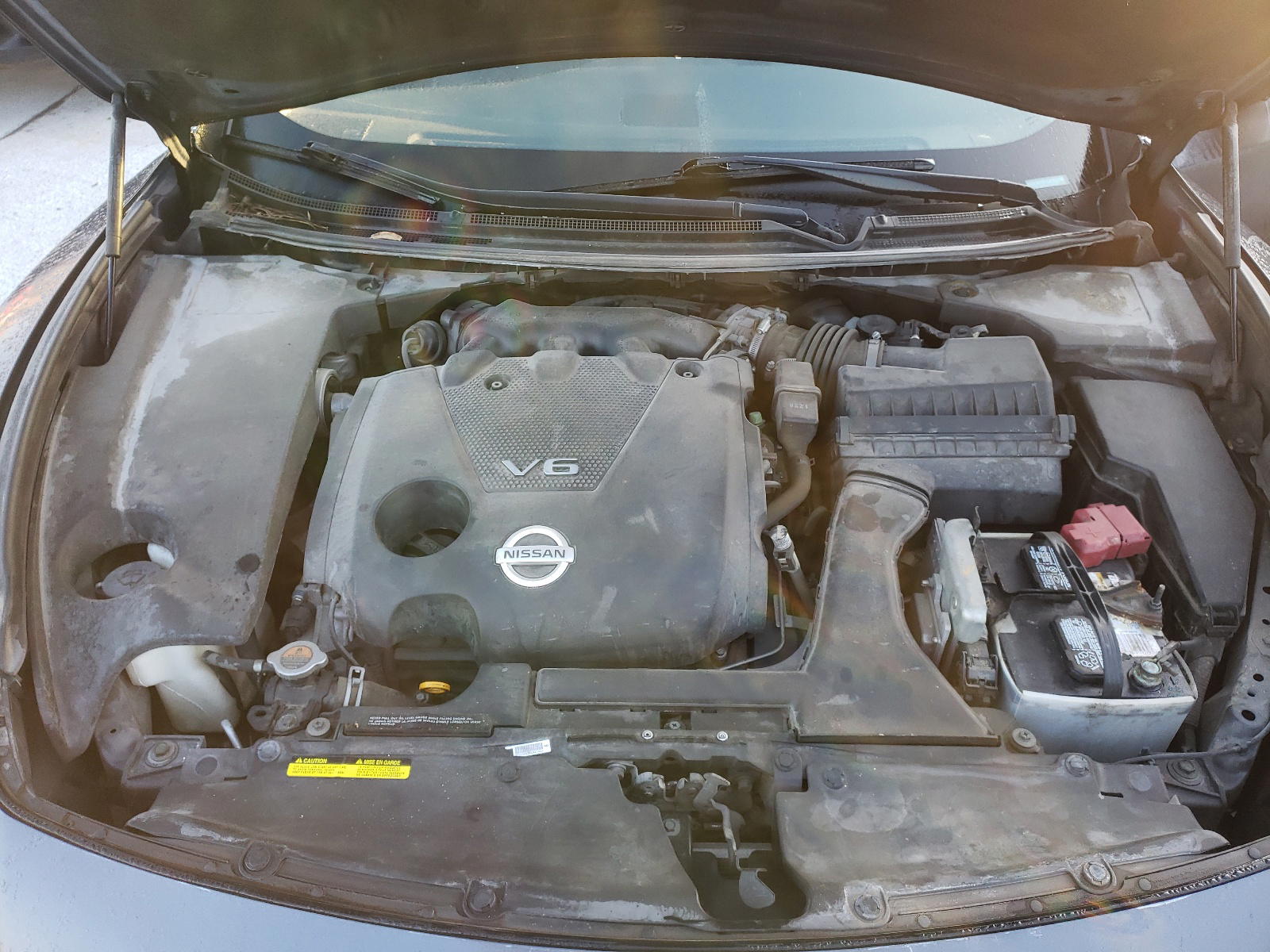 Photo 7 from auction – 2012 NISSAN MAXIMA S with VIN 1N4AA5APXCC843707