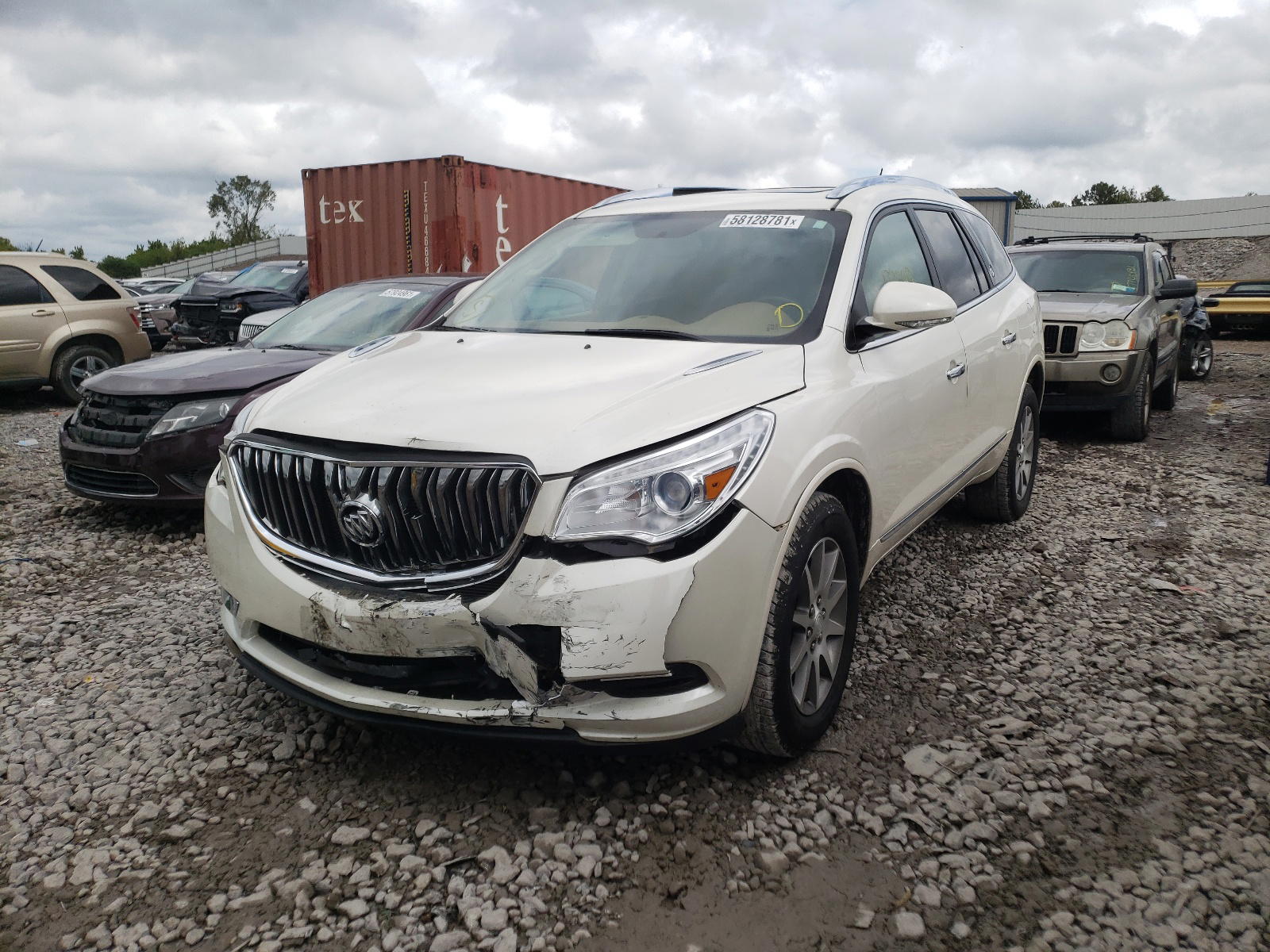 Photo 2 from auction – 2015 BUICK ENCLAVE with VIN 5GAKRBKD0FJ255732