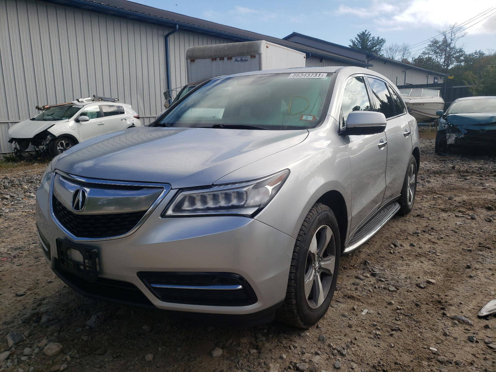 Photo 9 from auction – 2014 ACURA MDX with VIN 5FRYD4H2XEB026925