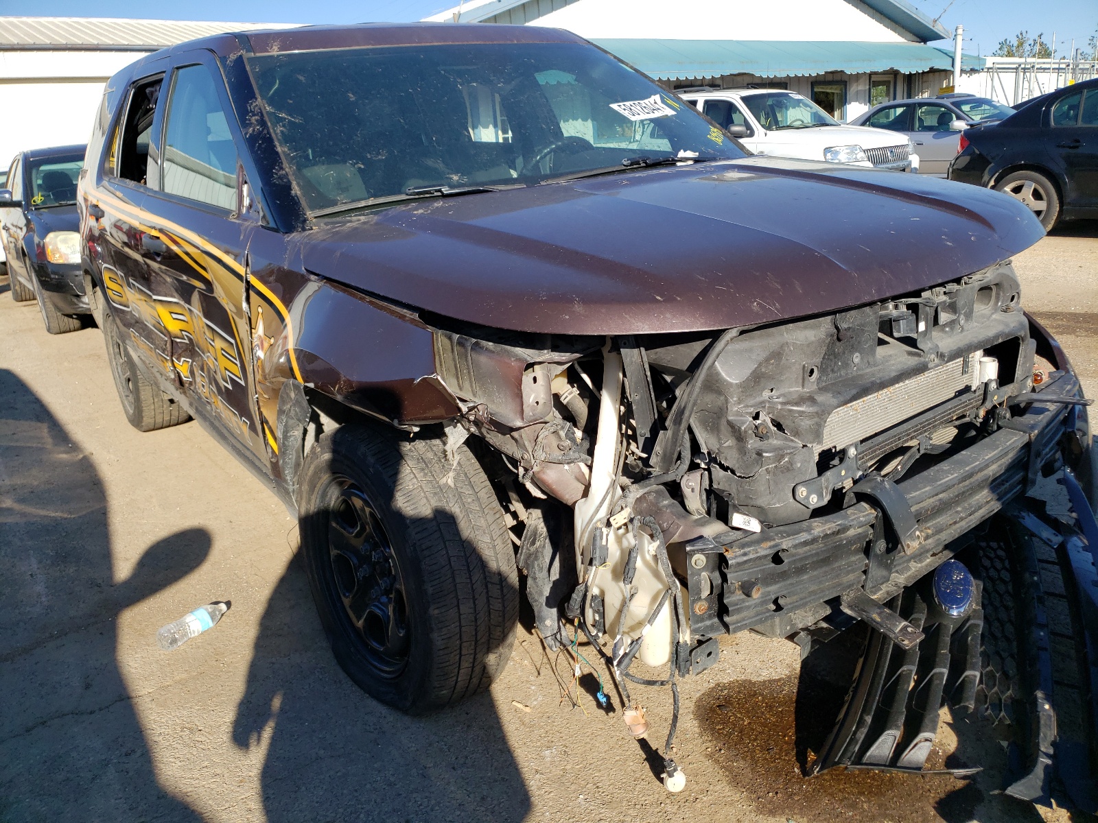 FORD EXPLORER P 2017 with VIN 1FM5K8ARXHGB65578 - Photo from auction