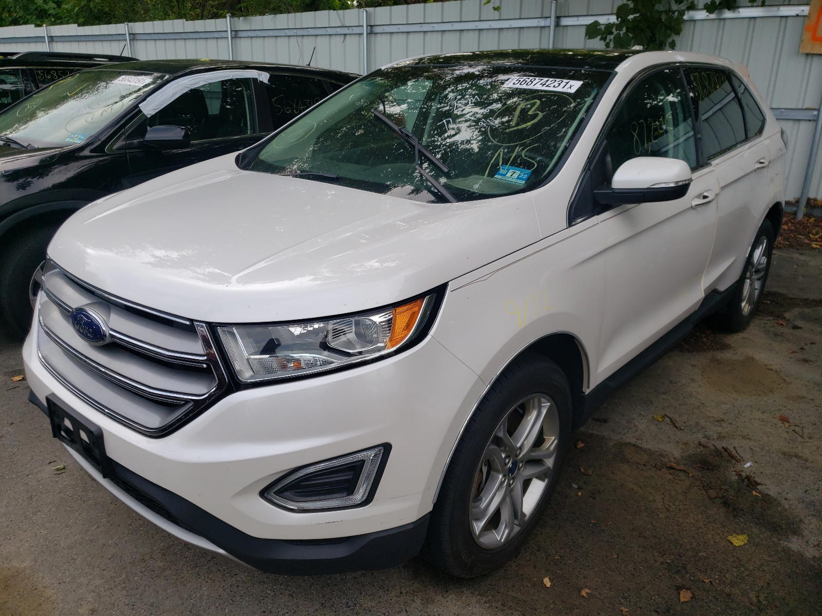Photo 2 from auction – 2015 FORD EDGE TITAN with VIN 2FMTK4K8XFBB68166
