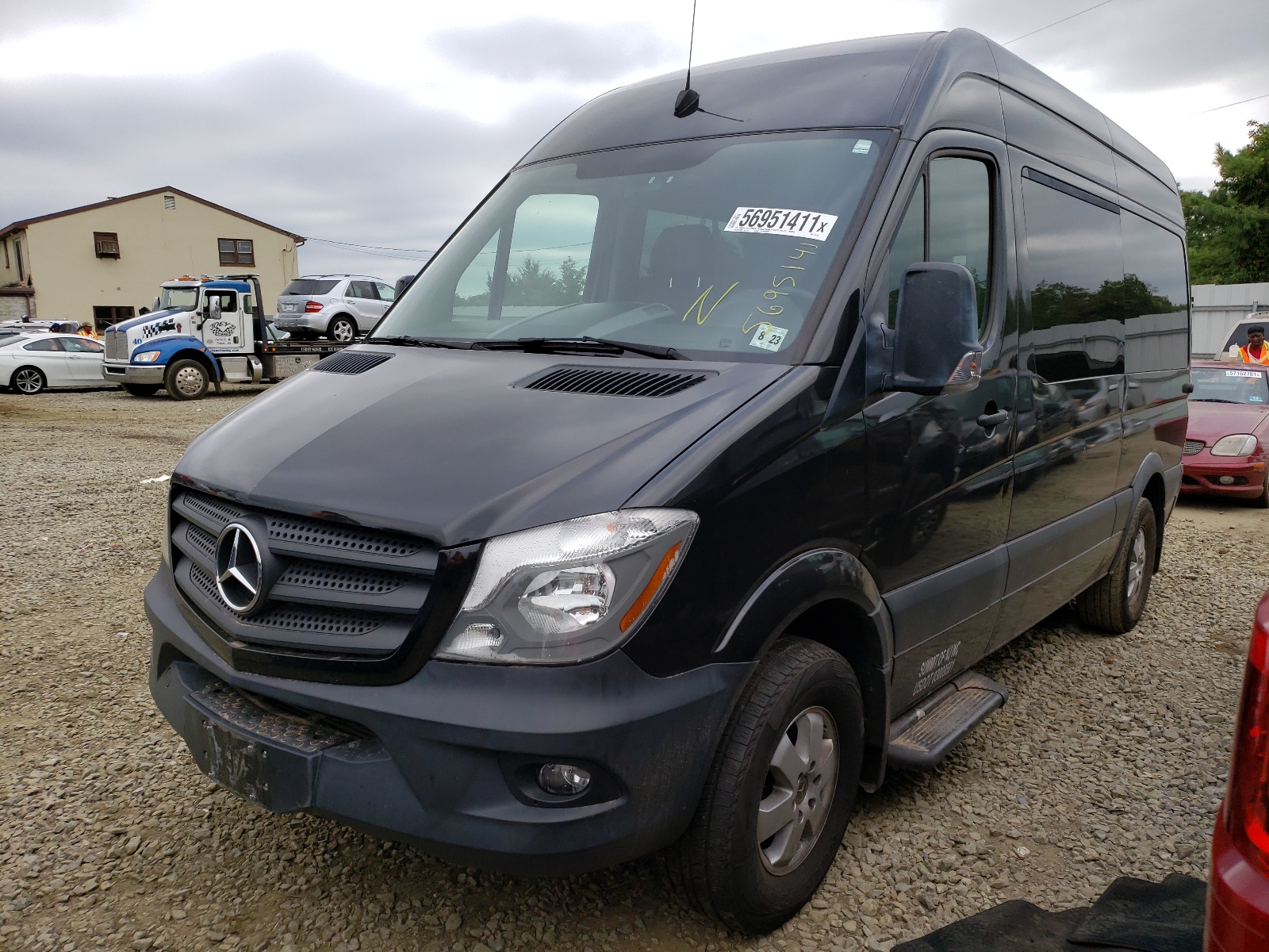 Photo 2 from auction – 2018 MERCEDES-BENZ SPRINTER 2 with VIN 8BRPE7CD6JE155162