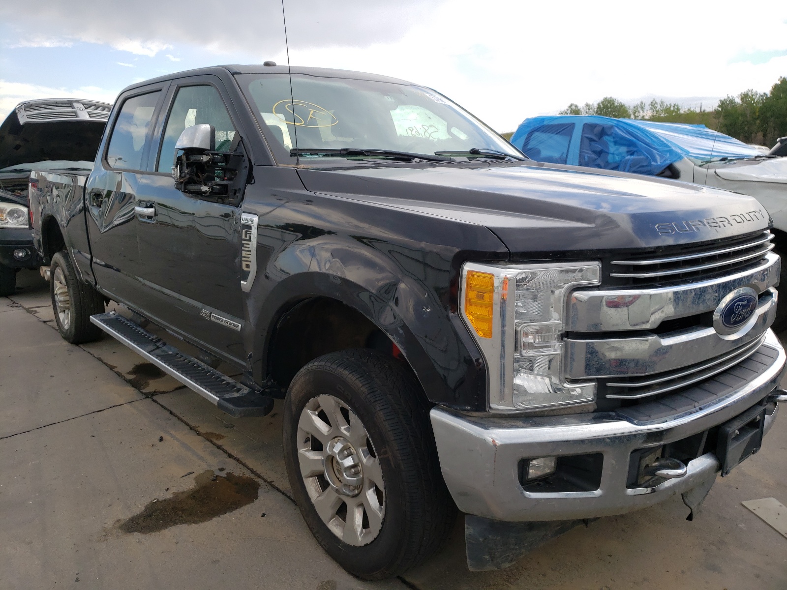 FORD F350 SUPER 2017 with VIN 1FT8W3BT7HED77837 - Photo from auction