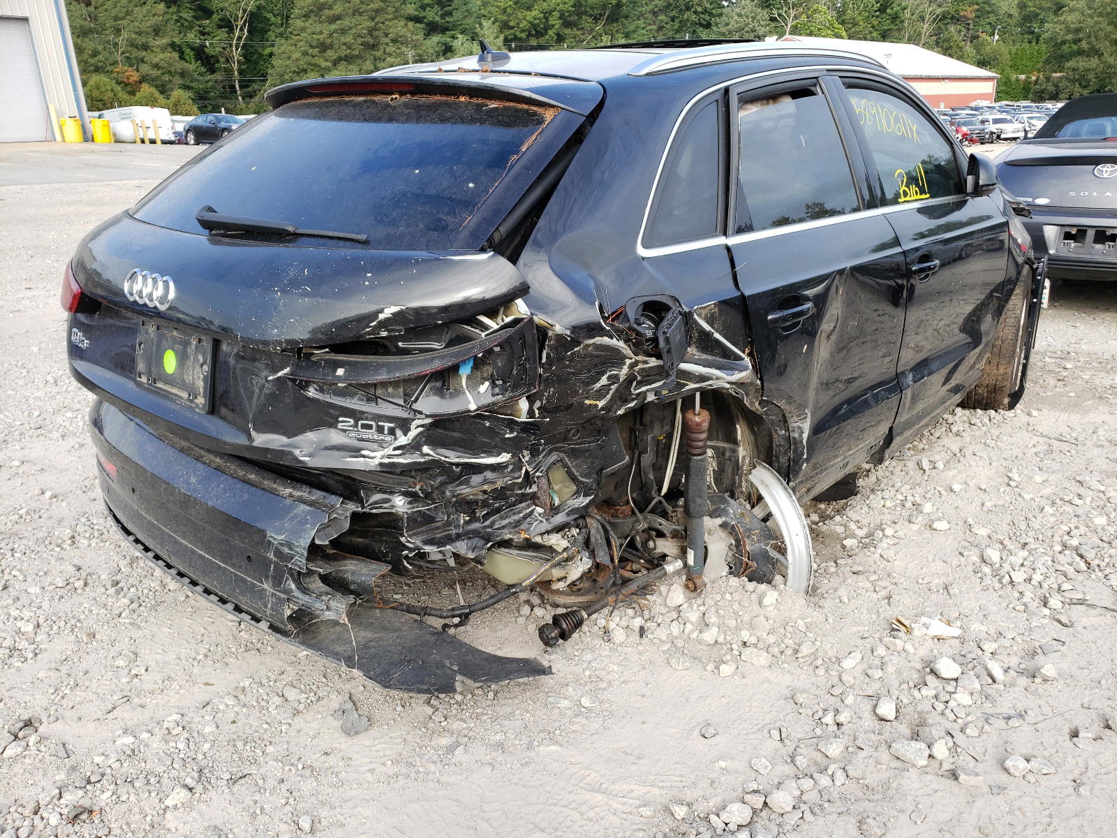 Photo 4 from auction – 2016 AUDI Q3 PREMIUM with VIN WA1EFCFS6GR010580